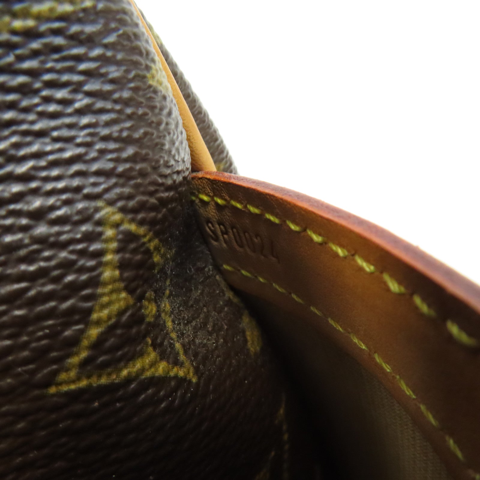 LOUIS VUITTON Monogram Reporter PM金扣肩背袋啡色