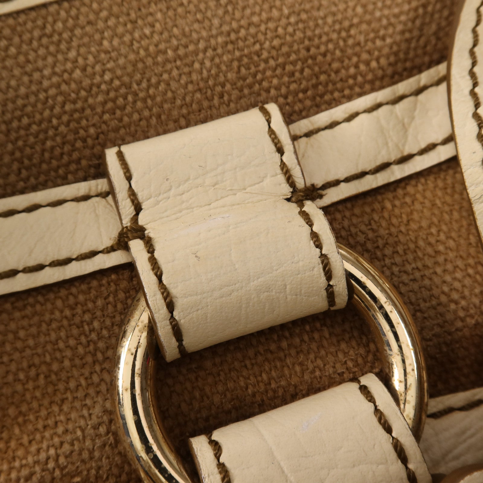 CELINE 帆布Hand Bag金扣手挽袋