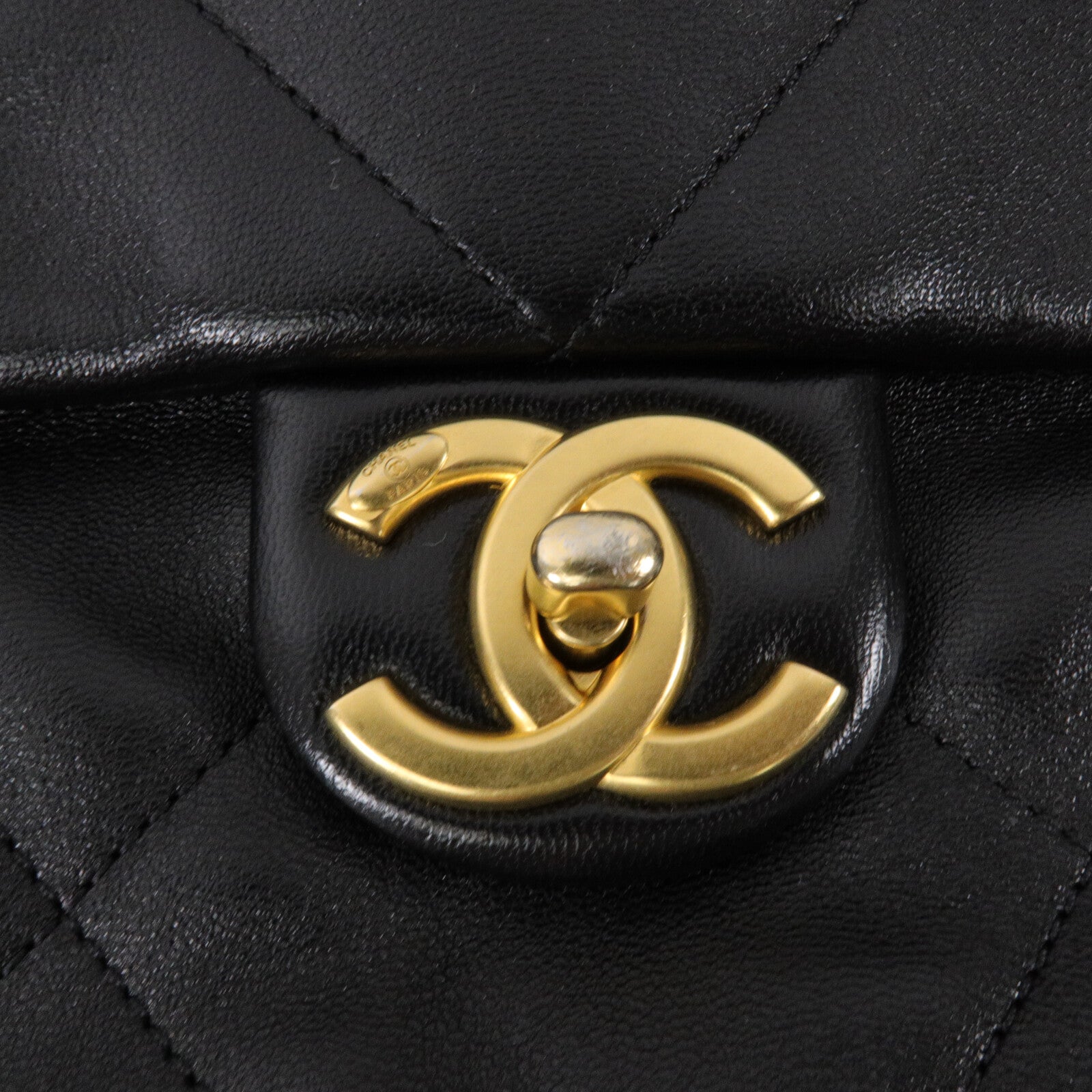 CHANEL 羊皮皮革25C Hobo Bag鏈帶手挽肩背兩用袋
