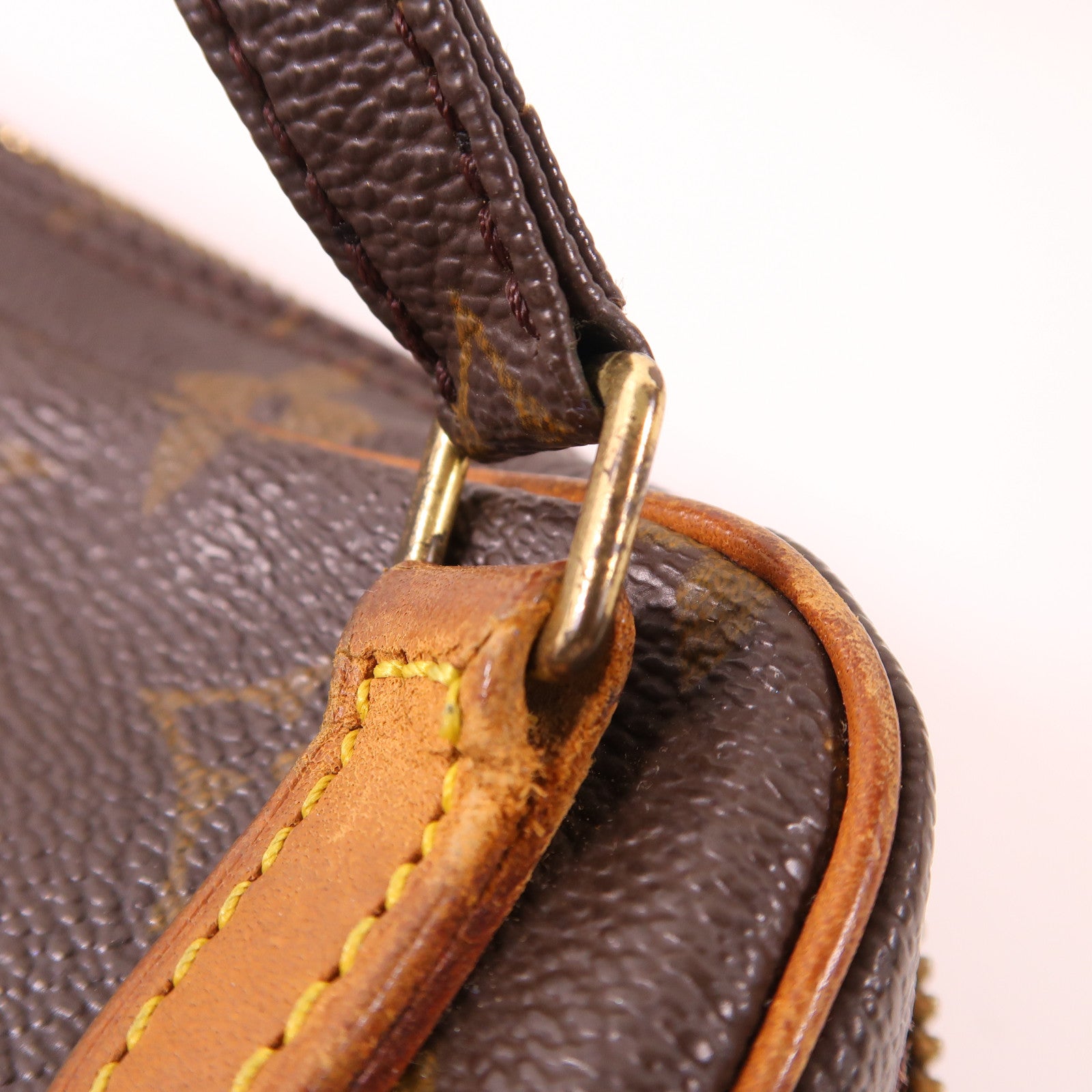 LOUIS VUITTON LV GHW Marly Bandouliere Shoulder Bag M51828 Monogram Brown