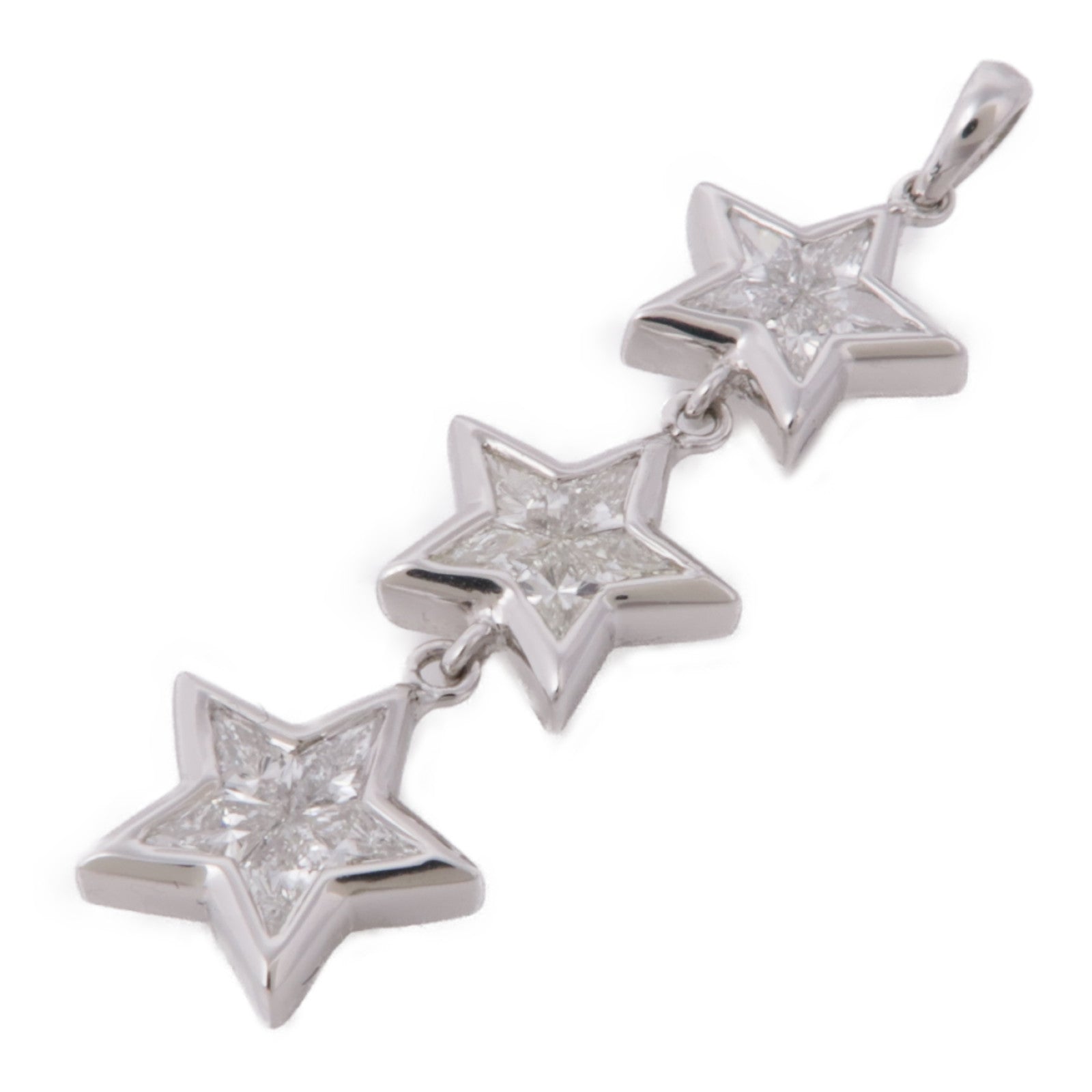 JEWELRY 18K白金Diamond Top鑽石吊墜