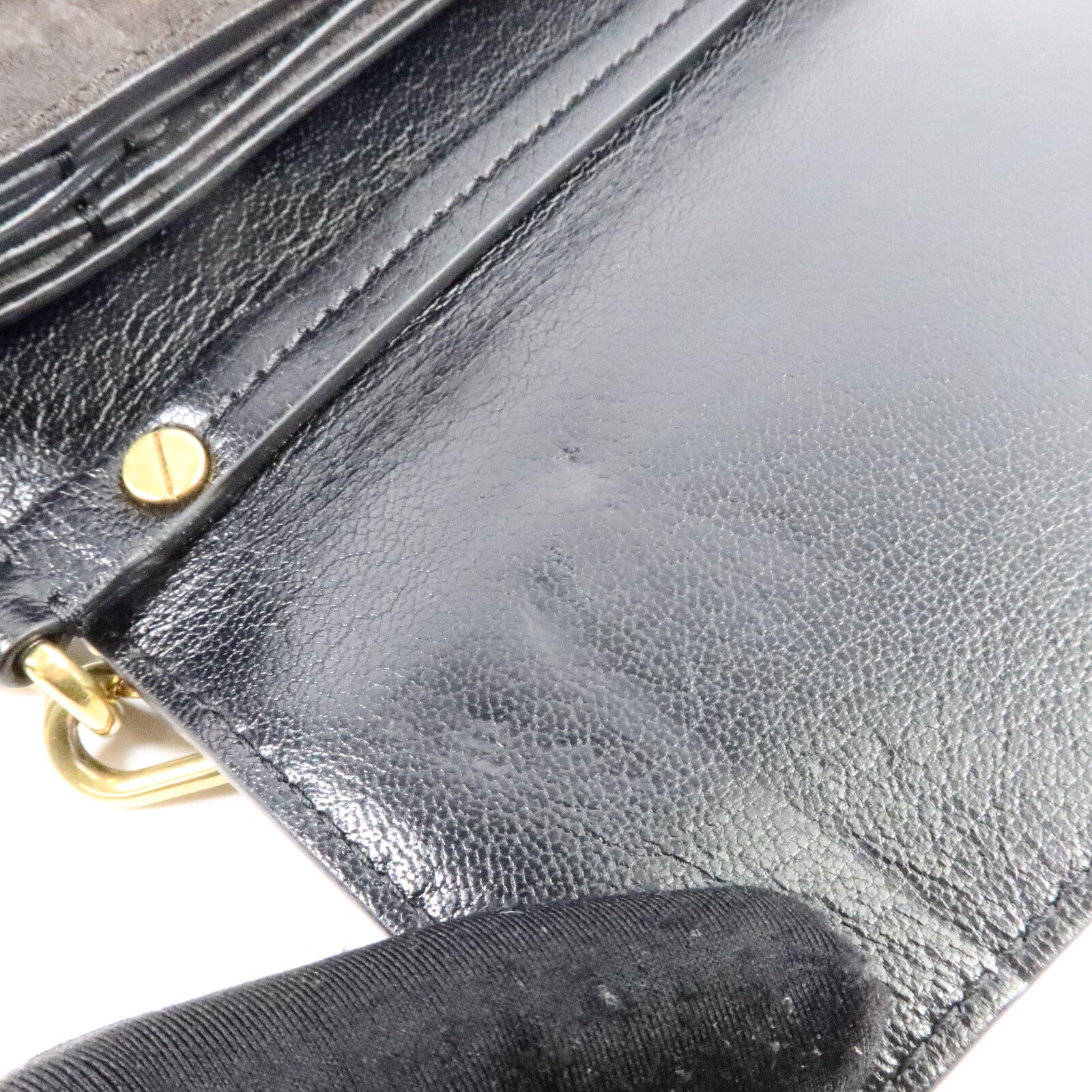 GIVENCHY 山羊皮皮革Chain Shoulder Bag鏈帶肩背袋