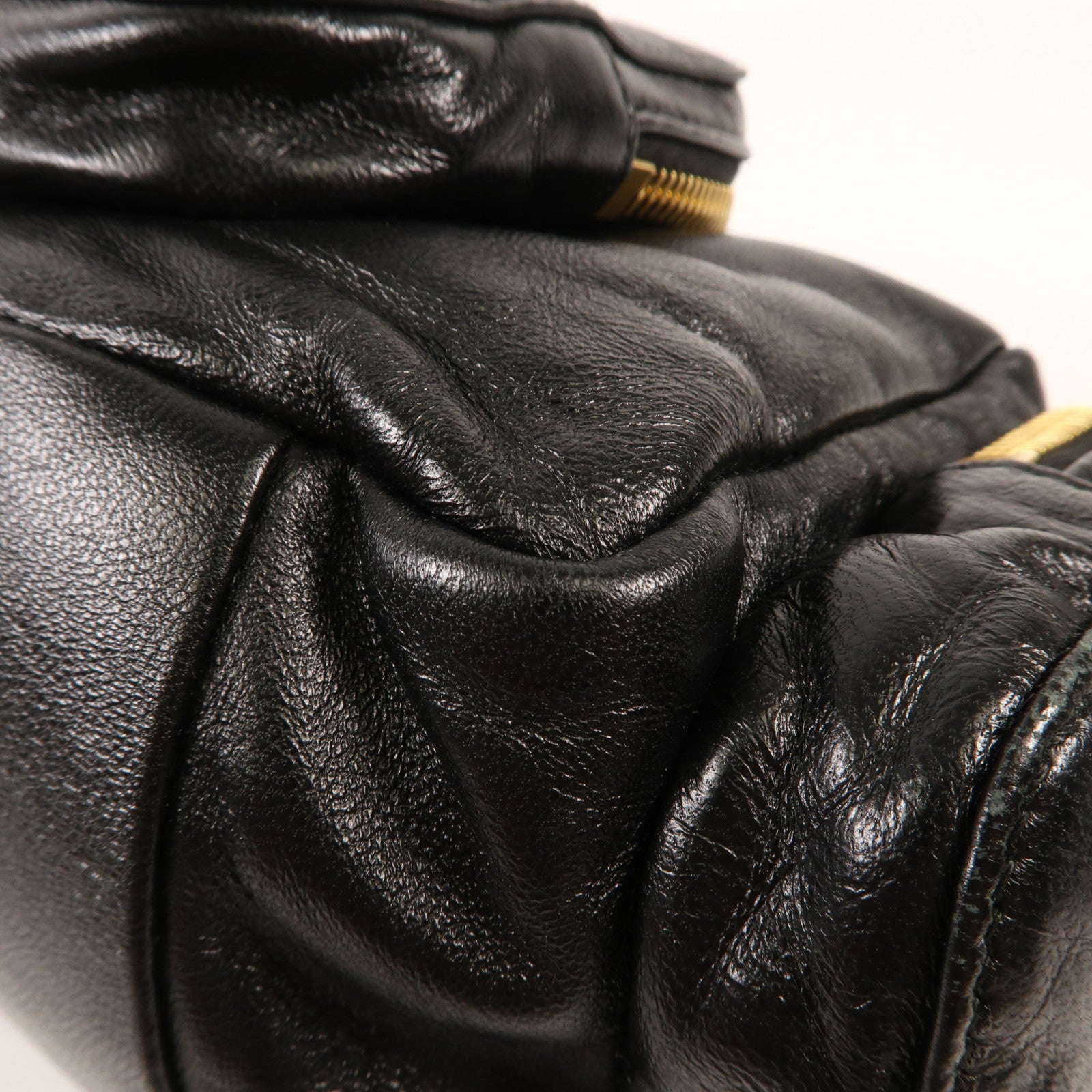 Miu Miu 羊皮皮革Pocket Handbag金扣手挽肩背兩用袋