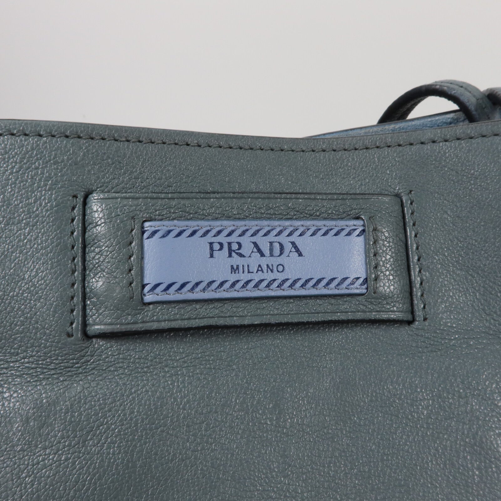 PRADA 牛皮皮革Glace Tote肩背袋