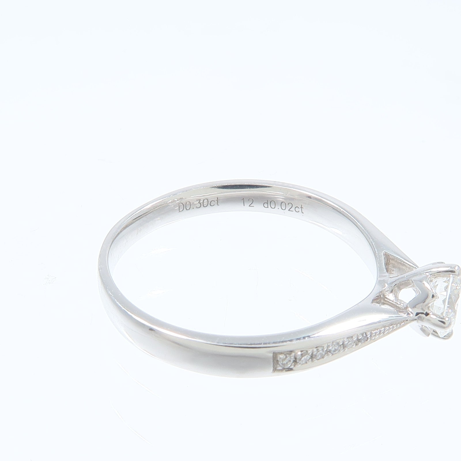 JEWELRY 18K白金Diamond Ring鑽石戒指