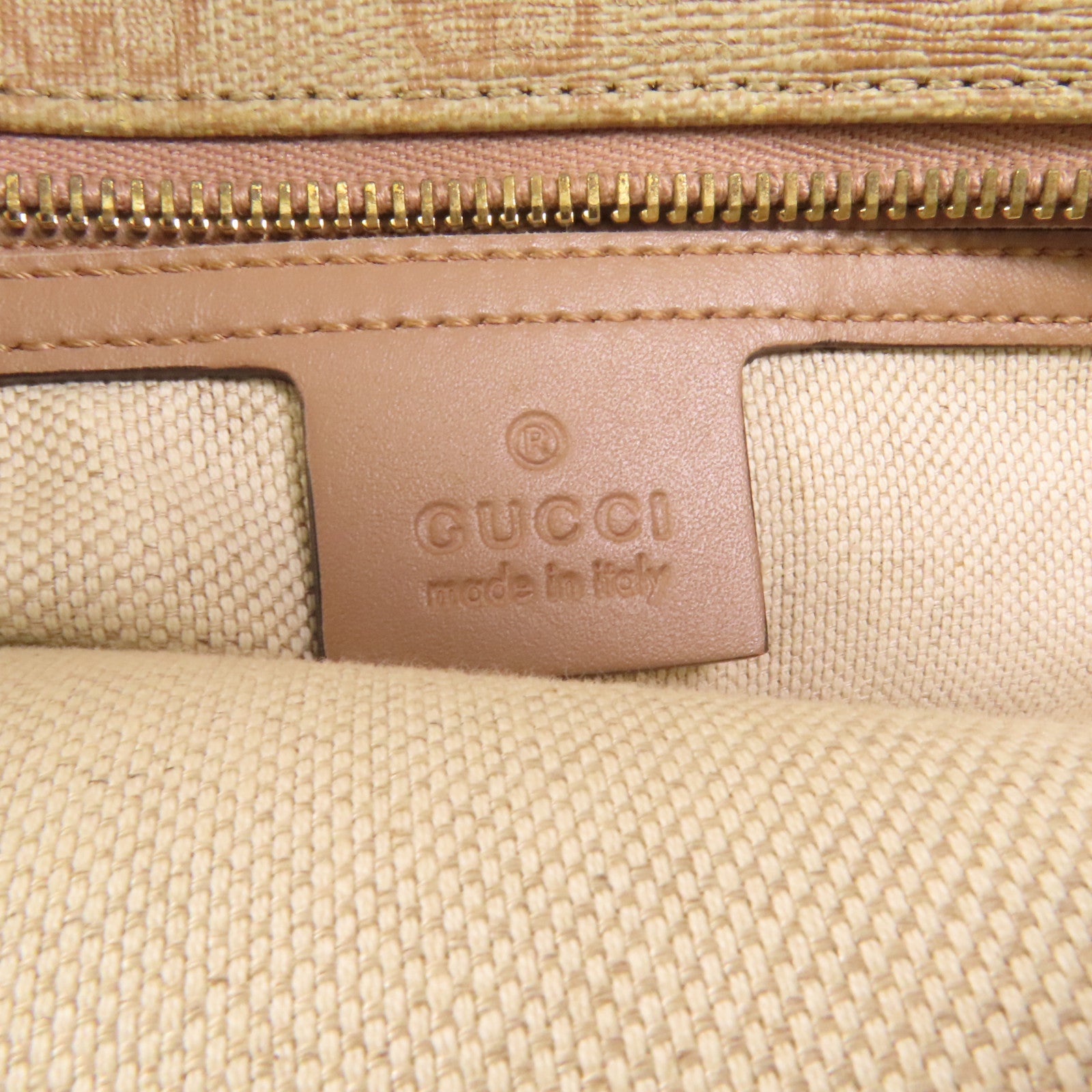 GUCCI 塗層帆布GG Supreme Tote Bag手挽袋