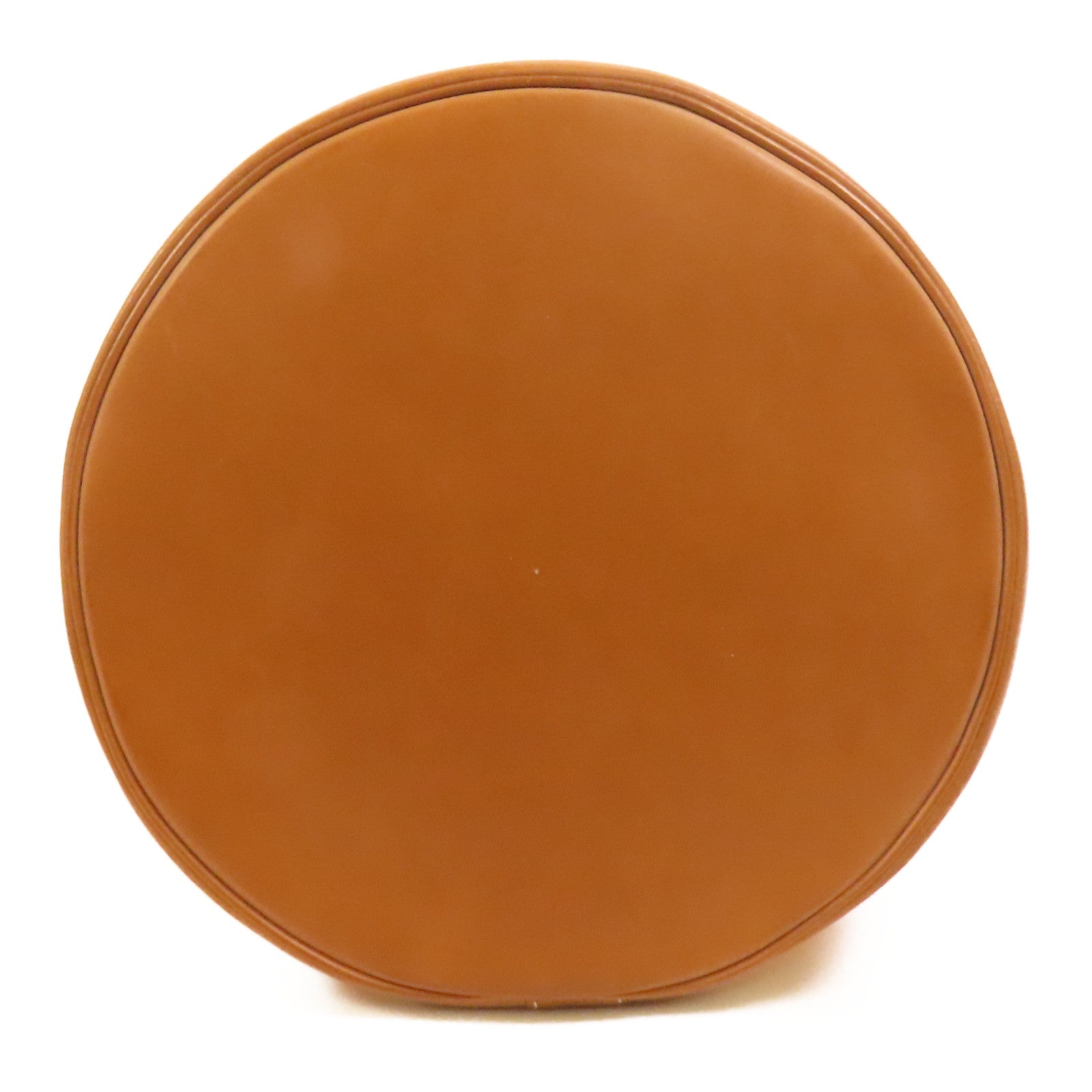 HERMES 絲質Soie Cool 22銀扣肩背袋Orange