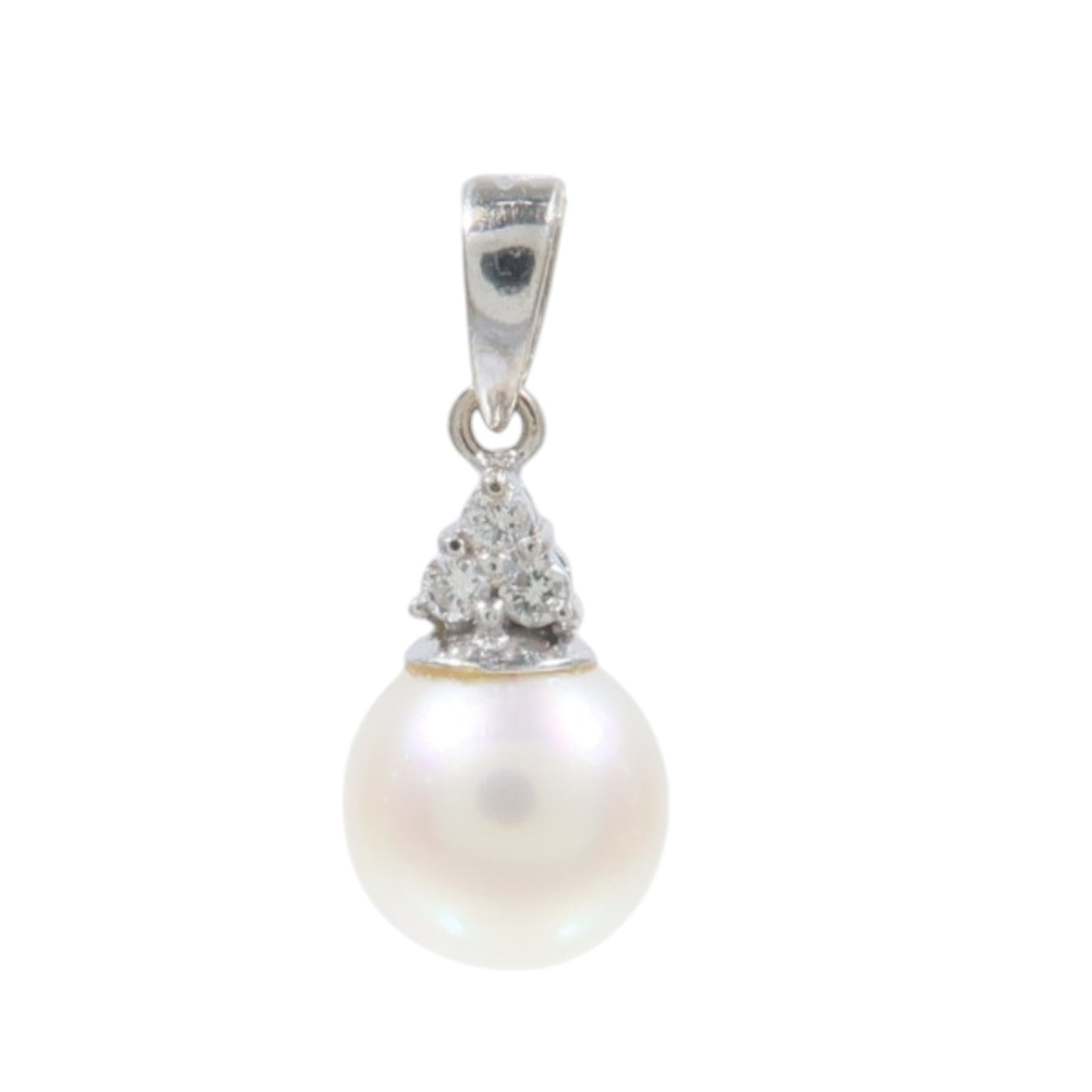 JEWELRY 18K白金Pearl Pendant珍珠吊墜