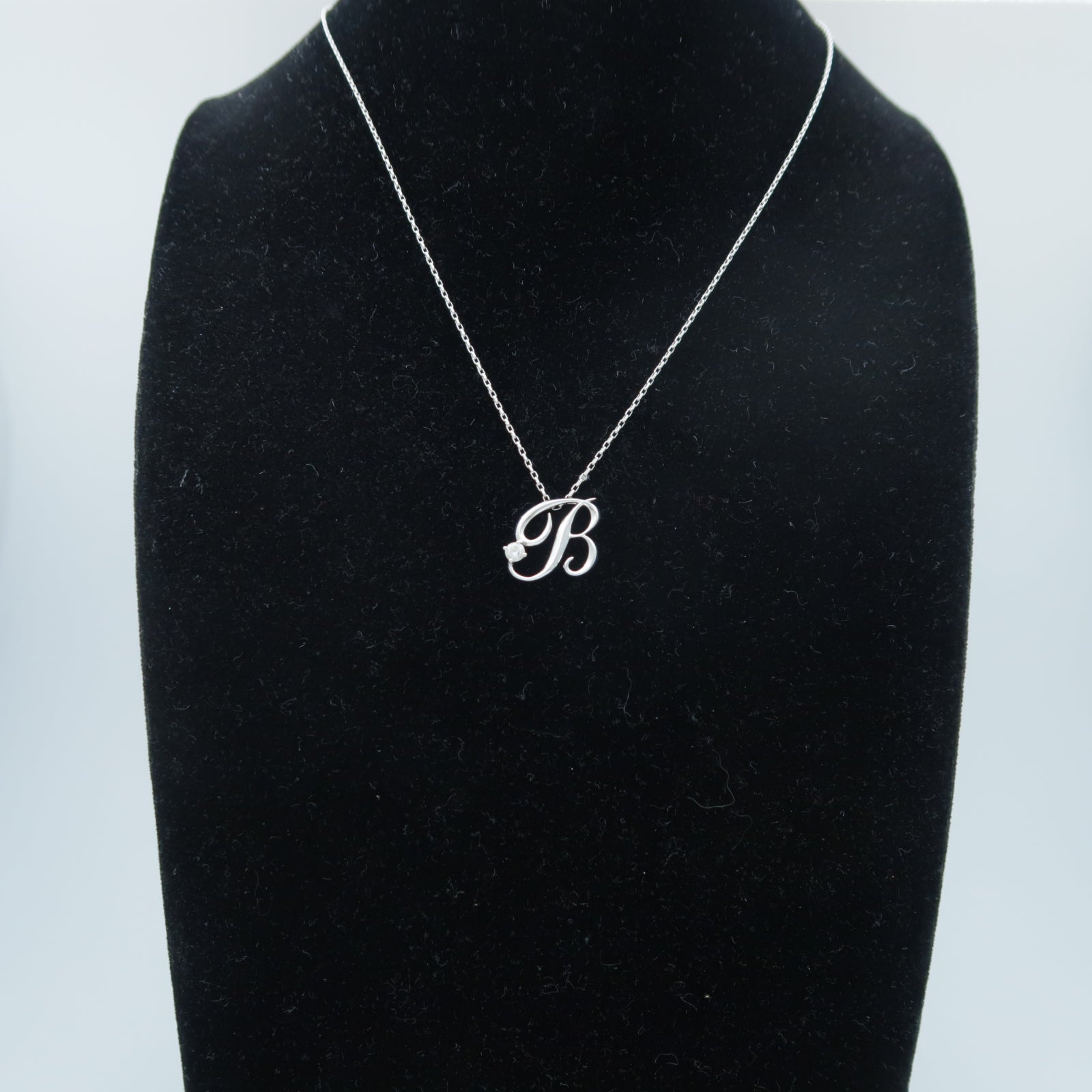 JEWELRY 18K白金Diamond Necklace鑽石項鍊