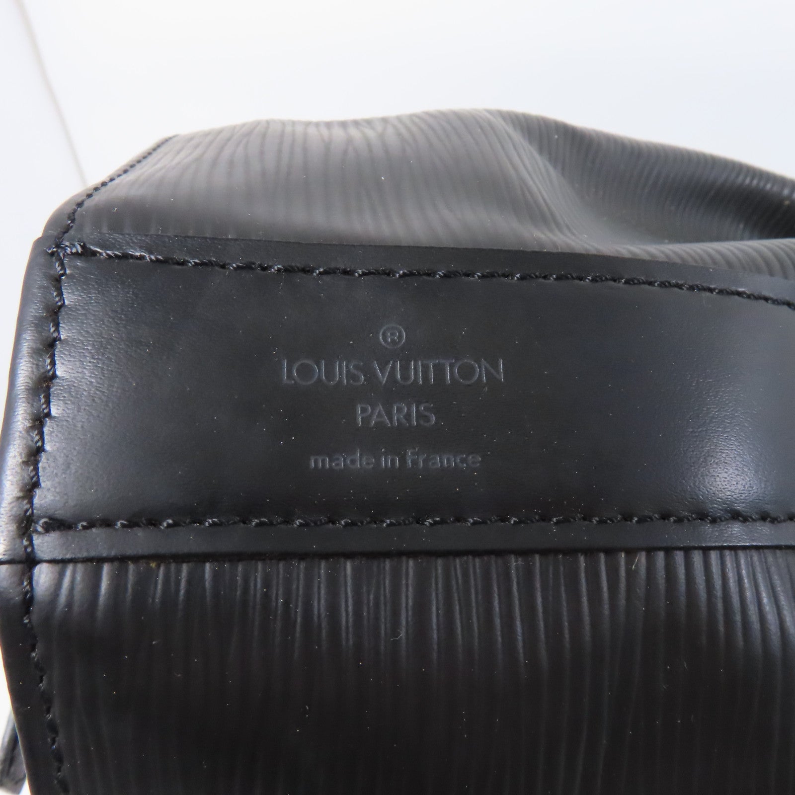 LOUIS VUITTON Epi Sac A Dos背包黑色