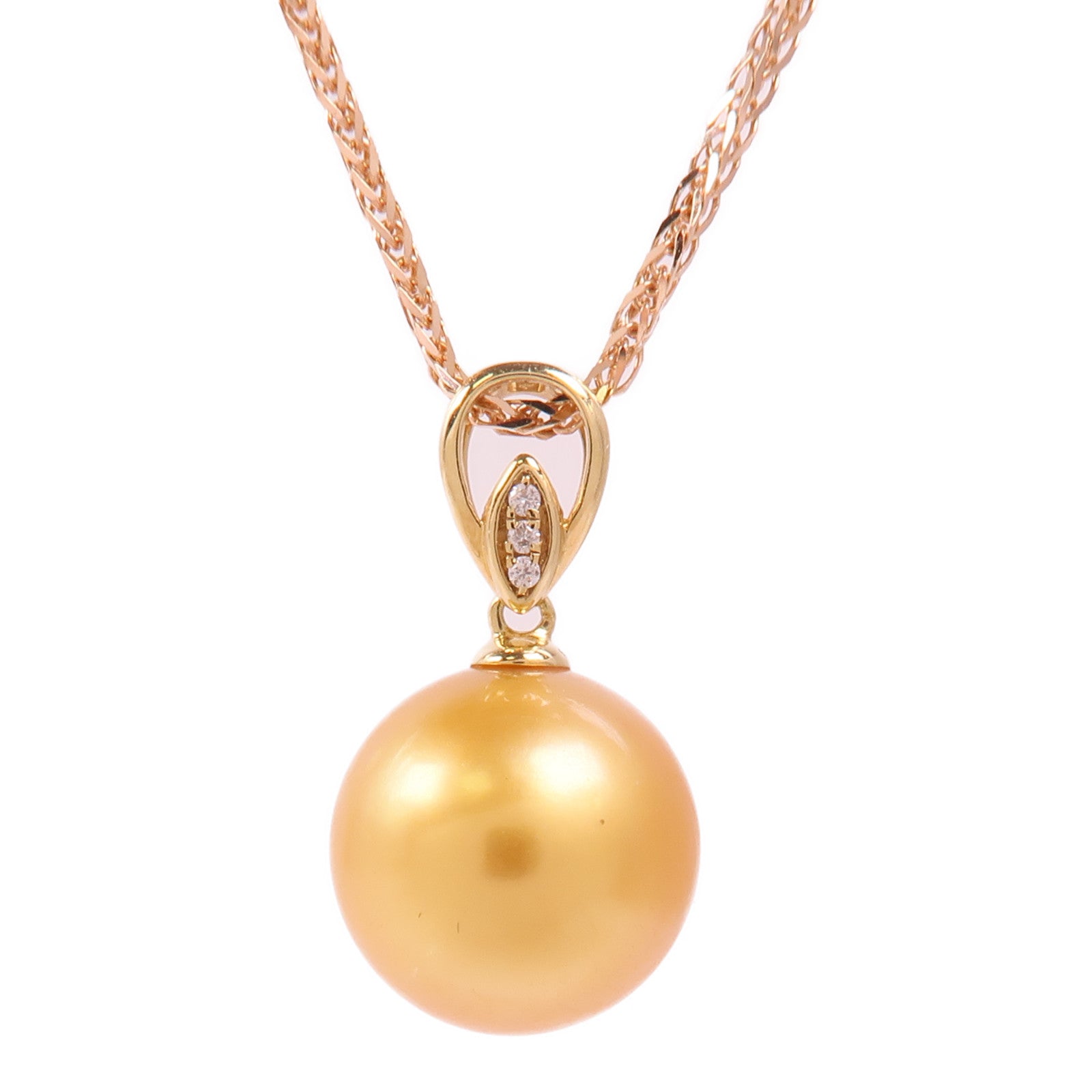 JEWELRY 【激減優惠】18K玫瑰金Pearl Necklace珍珠項鍊