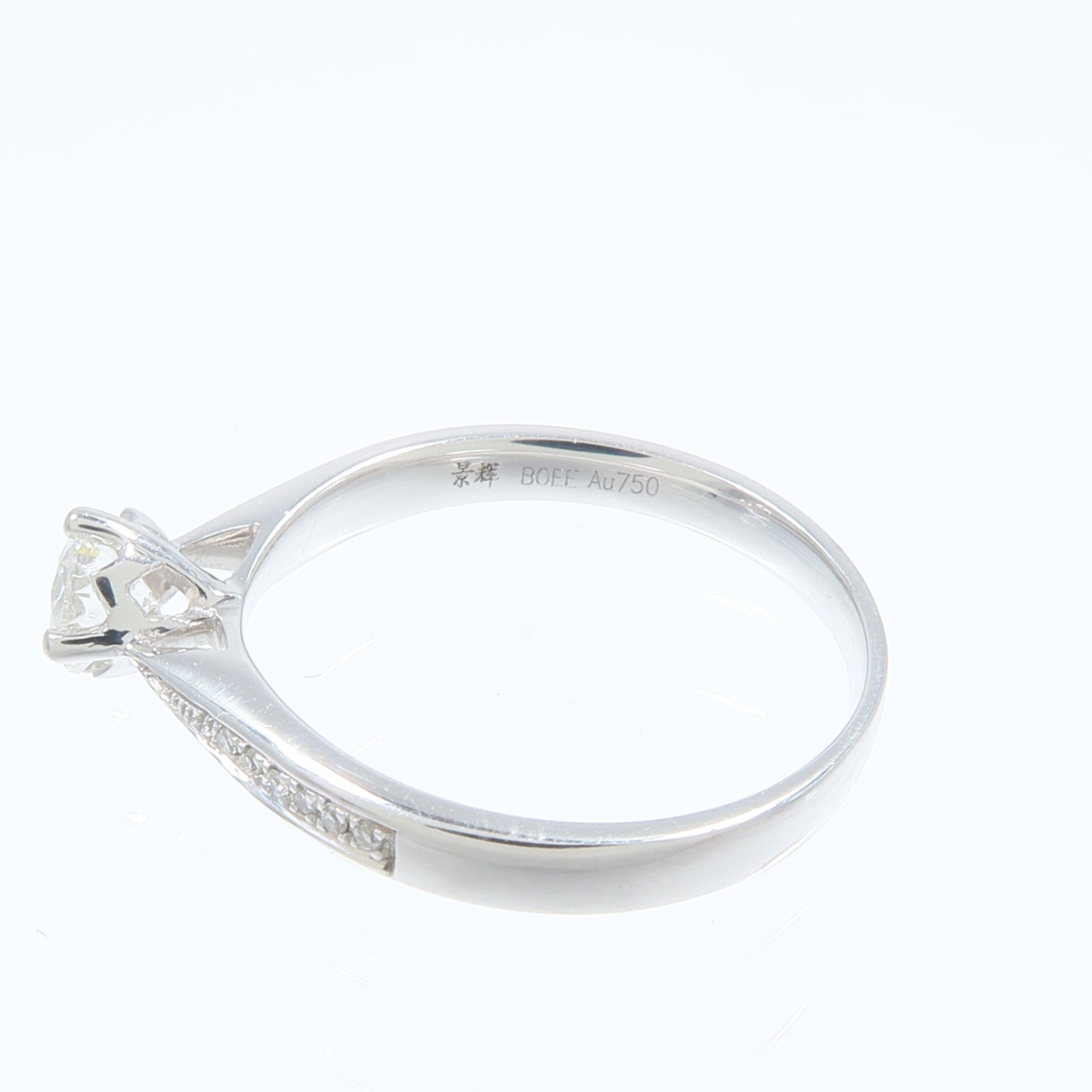 JEWELRY 18K白金Diamond Ring鑽石戒指