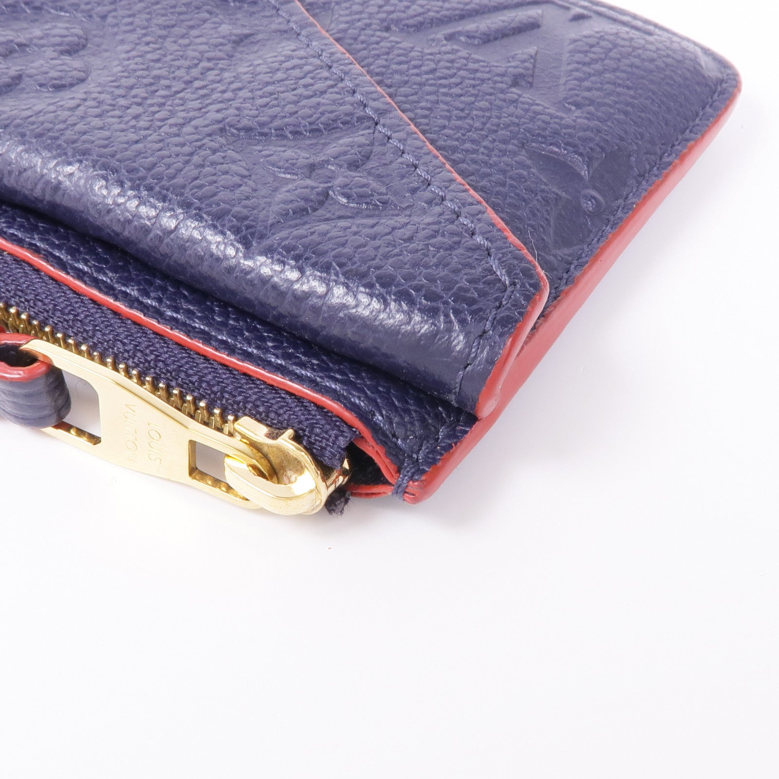 LOUIS VUITTON Monogram Empreinte Card Case金扣卡片套