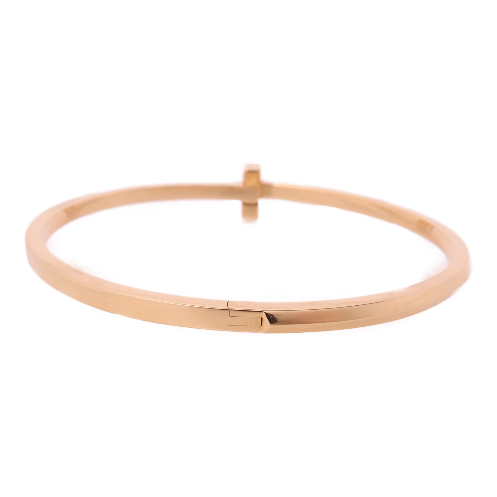 TIFFANY＆CO 18K玫瑰金T1 Bangle手鐲