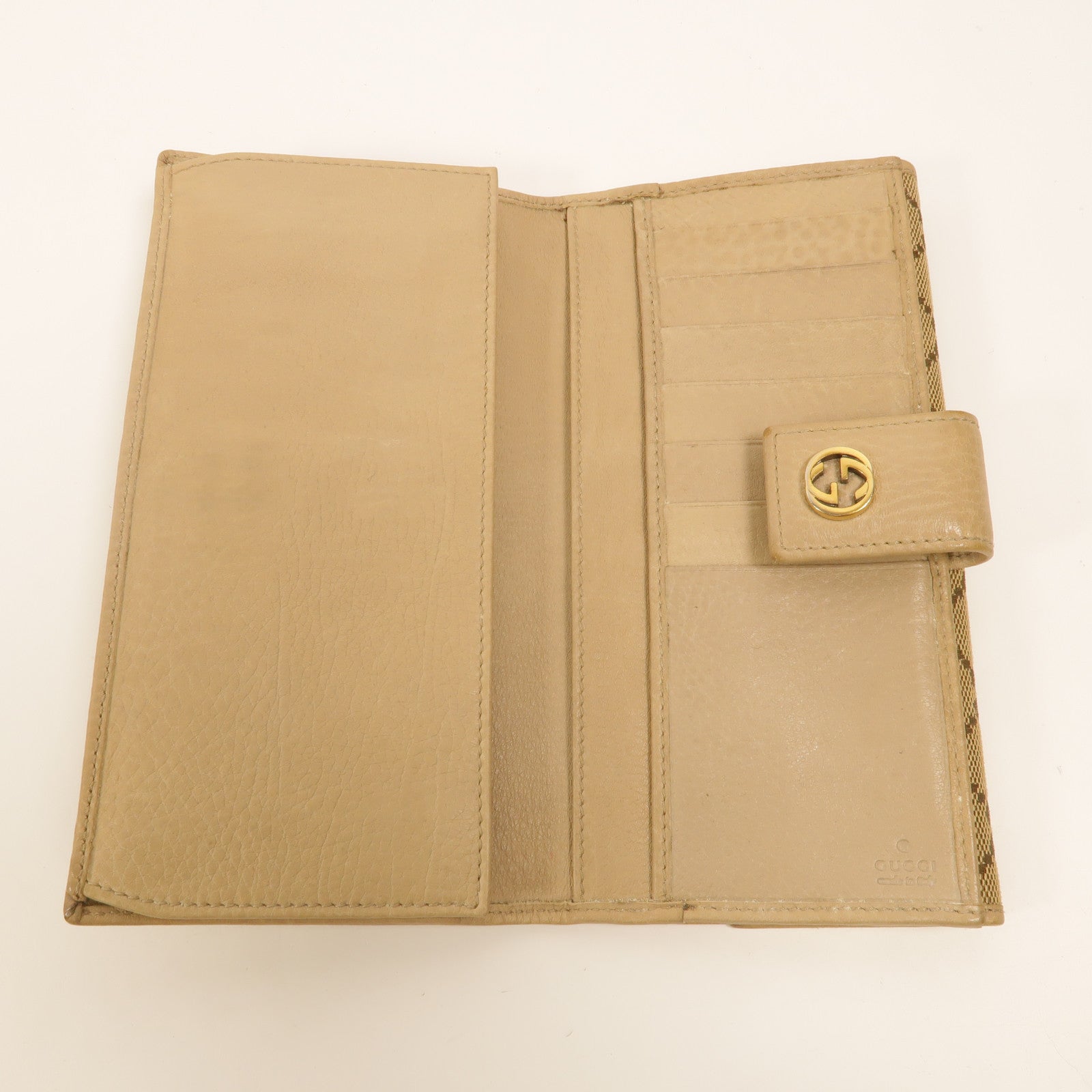 GUCCI 帆布GG Long Wallet長錢包