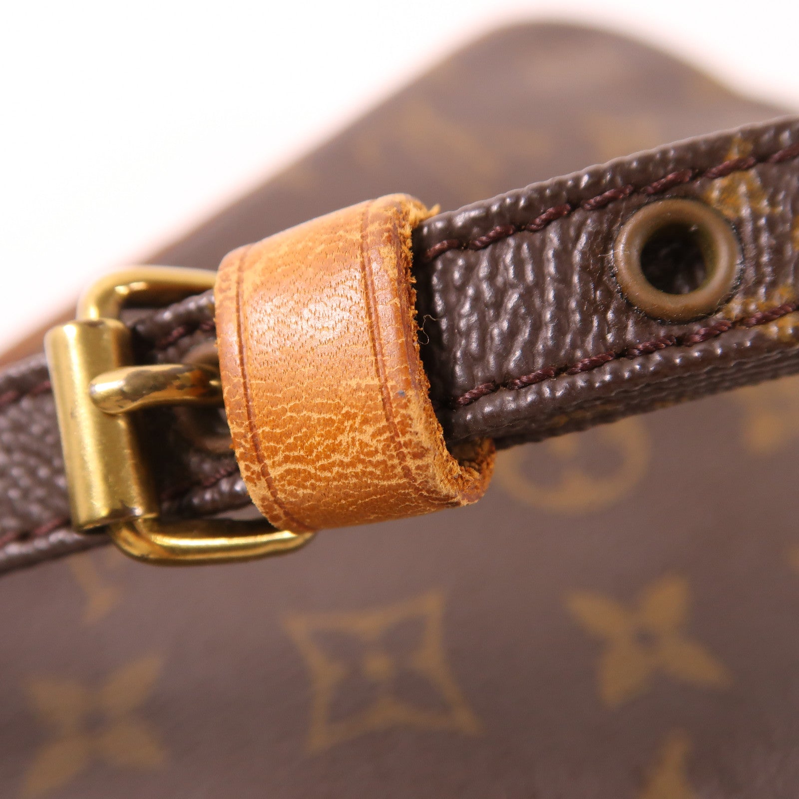 LOUIS VUITTON LV GHW Marly Bandouliere Shoulder Bag M51828 Monogram Brown