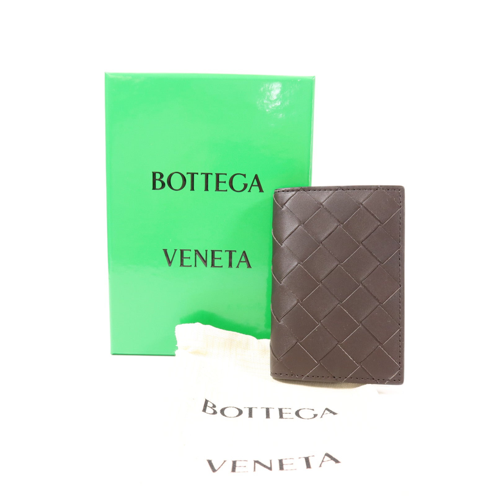 BOTTEGA VENETA 牛皮皮革Flap Card Case卡片套