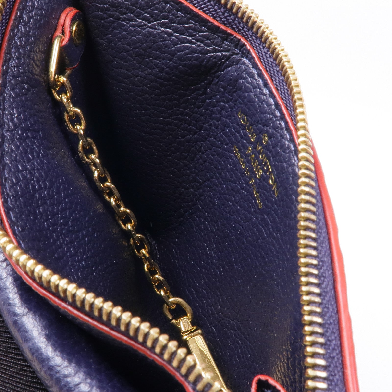 LOUIS VUITTON Monogram Empreinte Card Case金扣卡片套