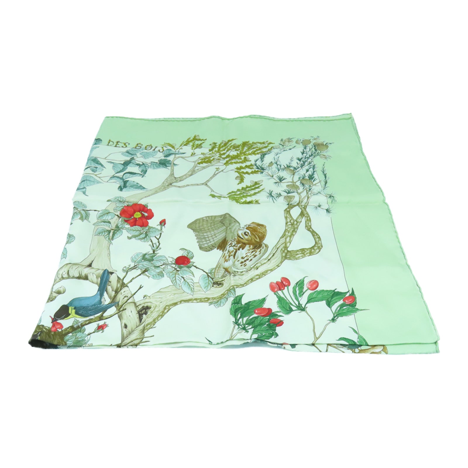 HERMES 【激減優惠】絲質Scarf絲巾淺綠色
