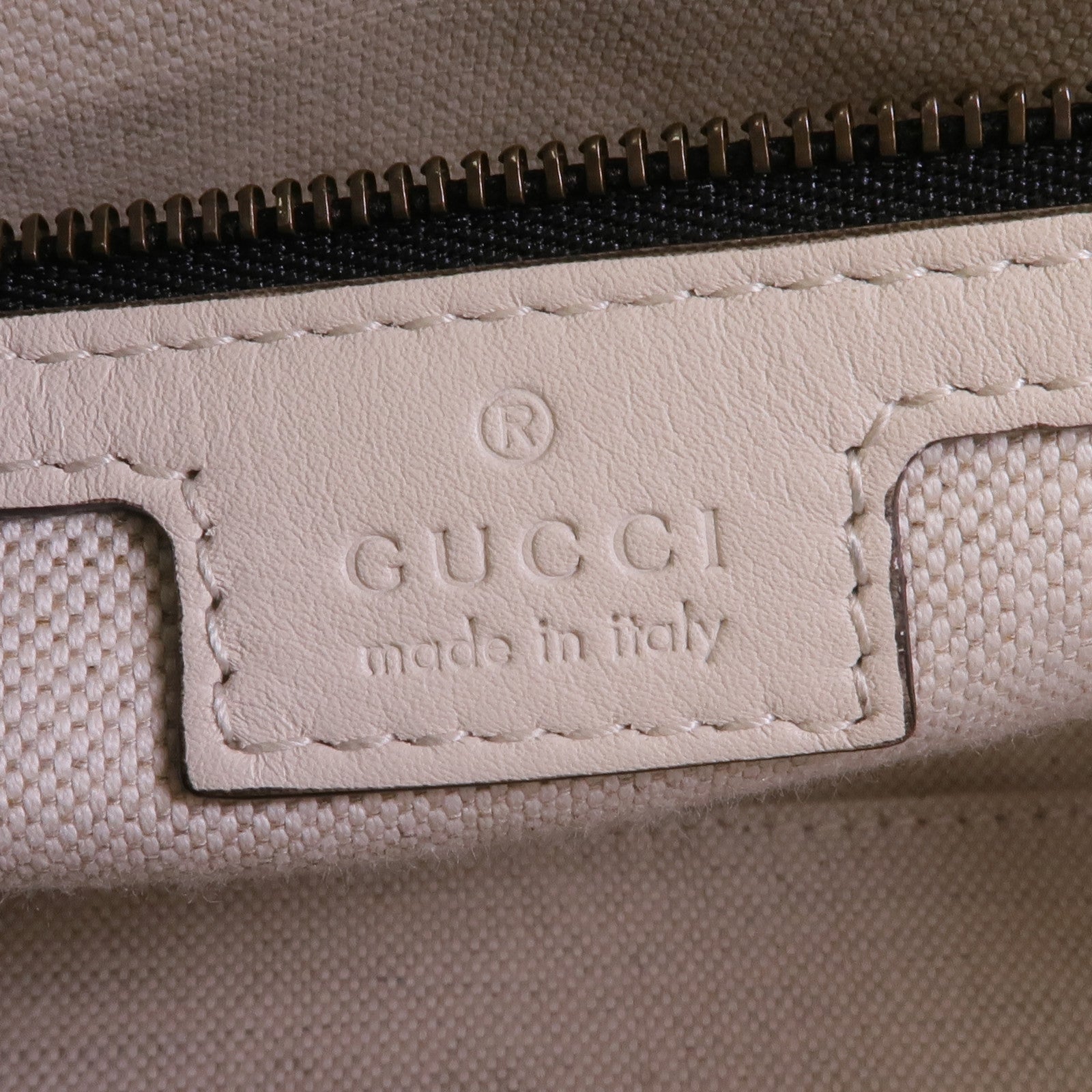 GUCCI 帆布/牛皮皮革2 Way Shoulder金扣手挽肩背兩用袋