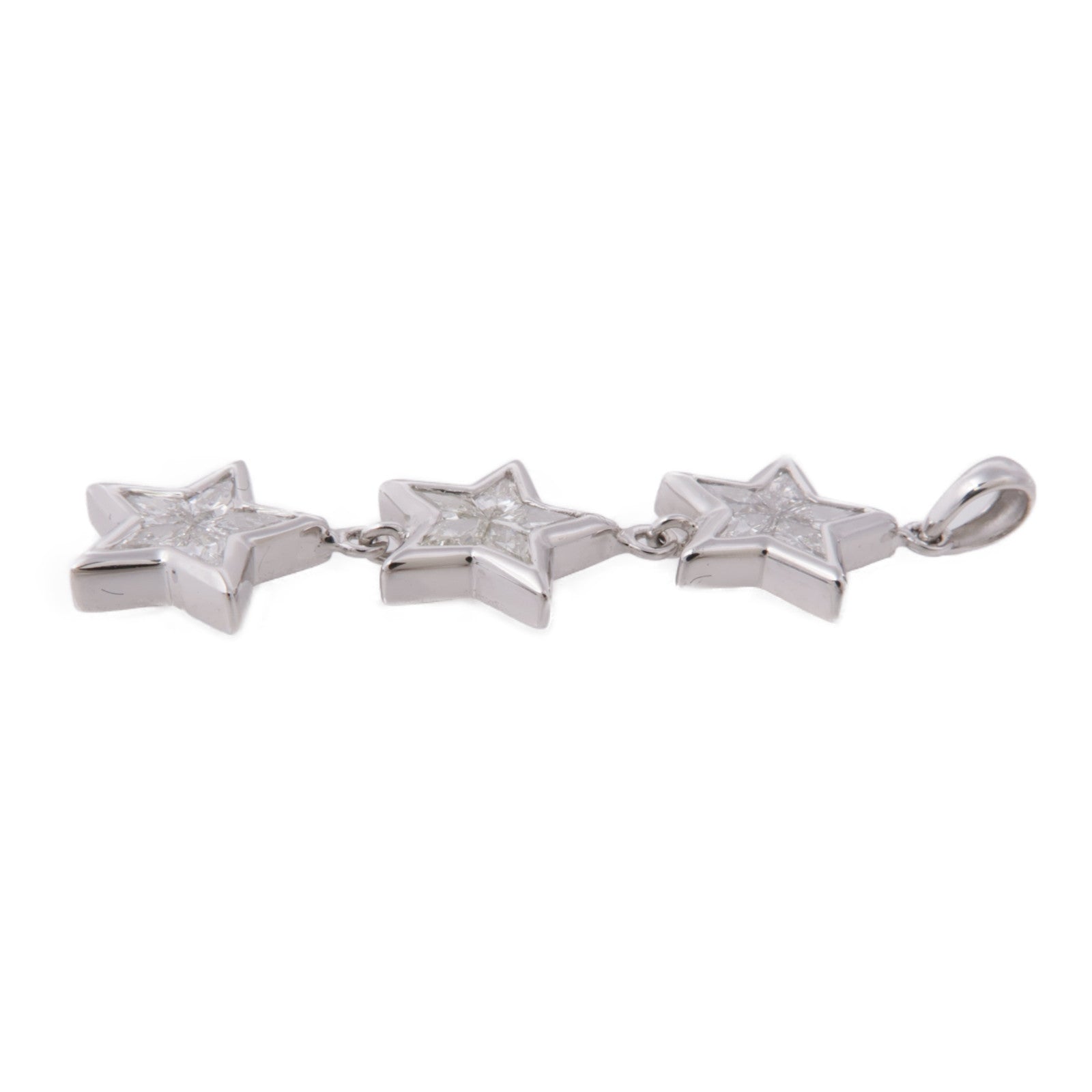 JEWELRY 18K白金Diamond Top鑽石吊墜