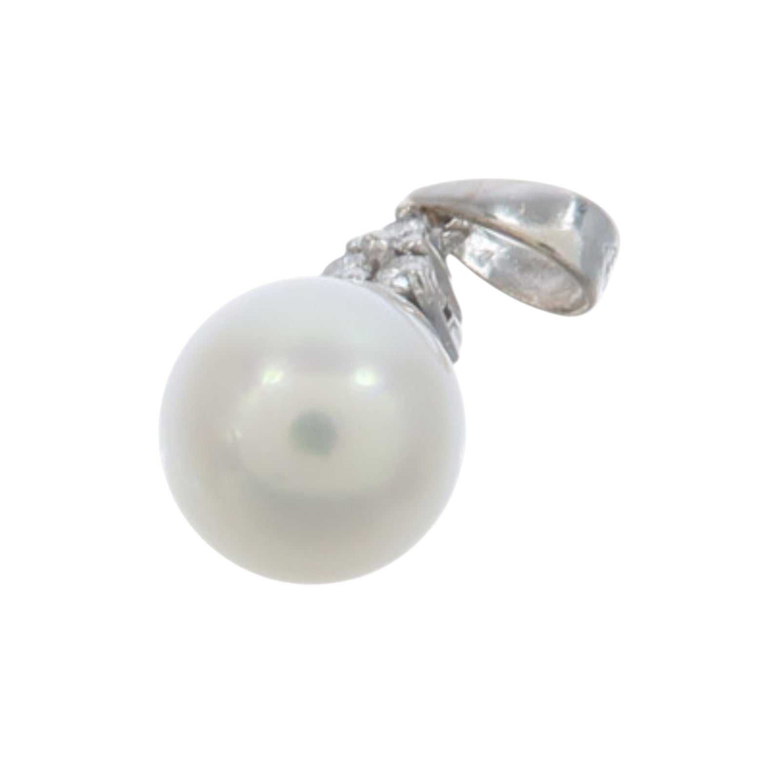 JEWELRY 18K白金Pearl Pendant珍珠吊墜