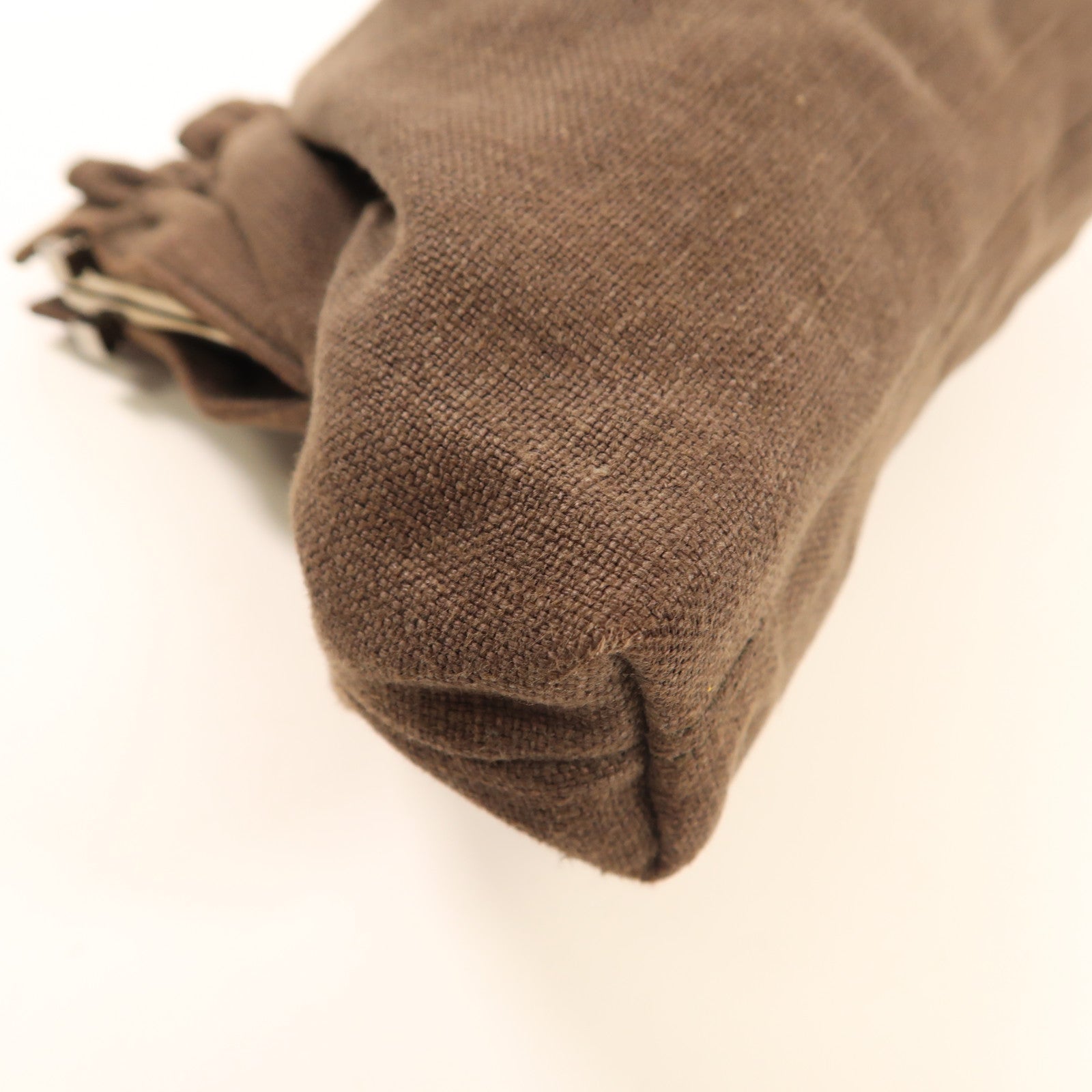 GUCCI 帆布Chain Shoulder銀扣鏈帶肩背袋