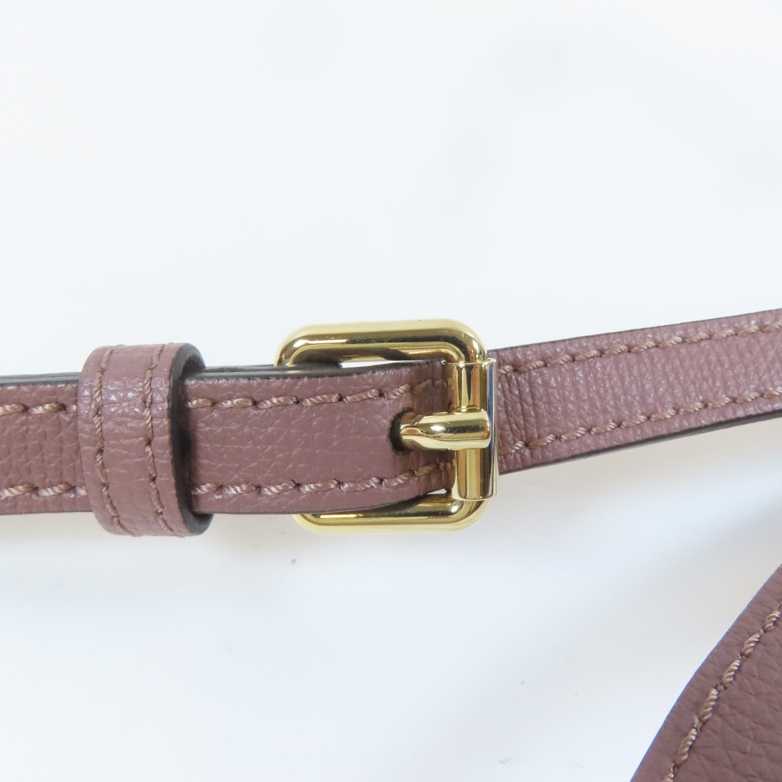 BURBERRY 塗層帆布Check Bucket金扣肩背袋卡其色