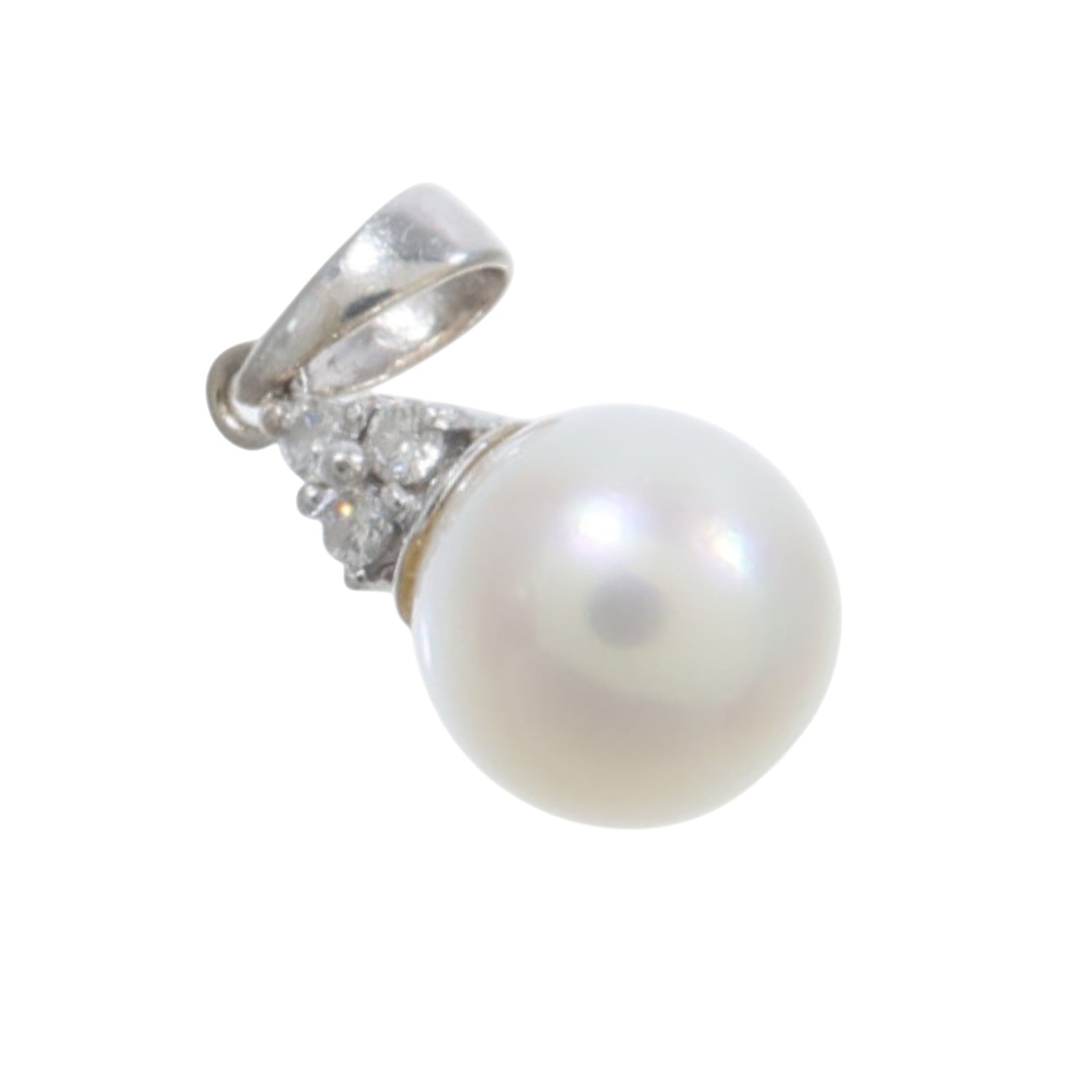 JEWELRY 18K白金Pearl Pendant珍珠吊墜
