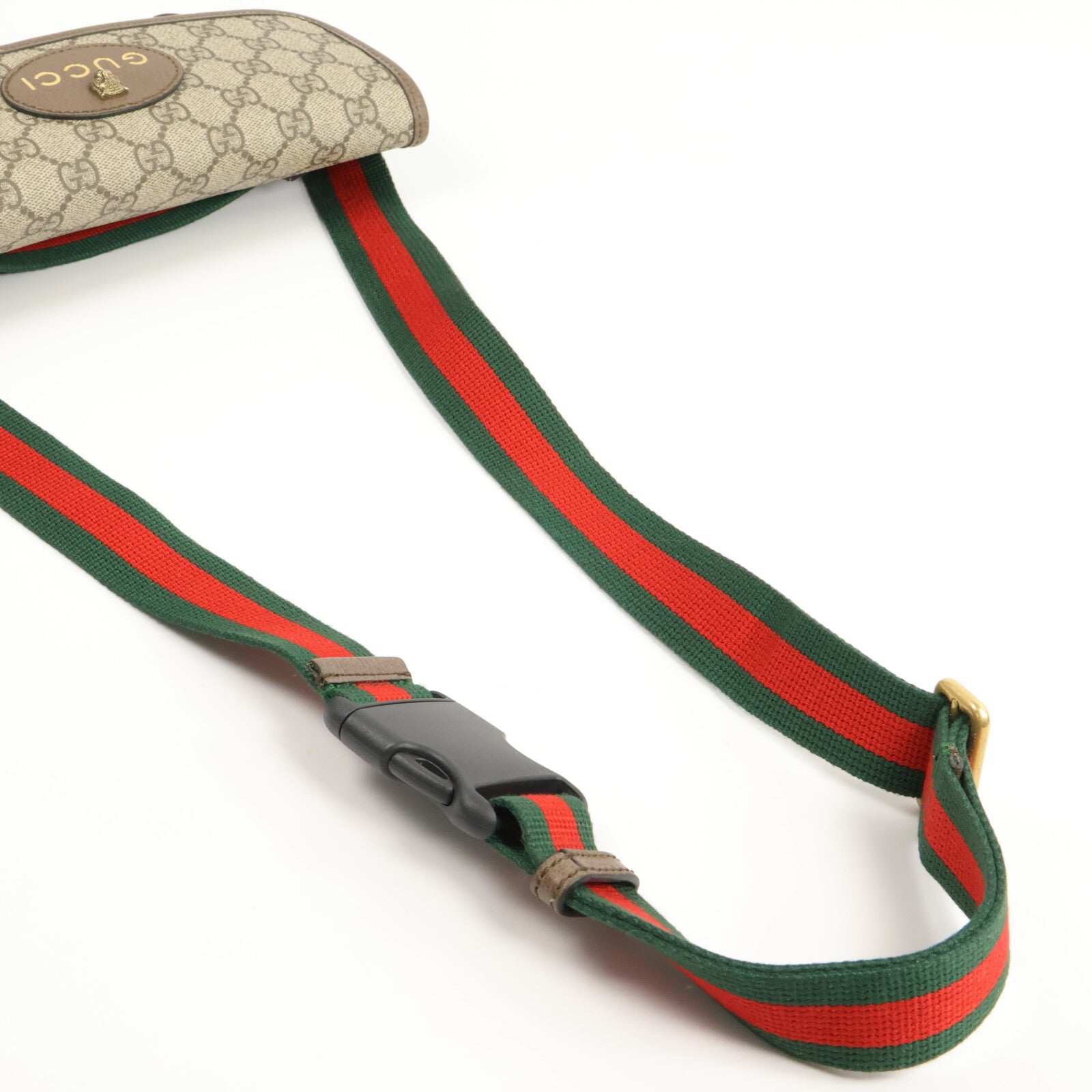 GUCCI 塗層帆布Neo Vintage GG Supreme肩背袋