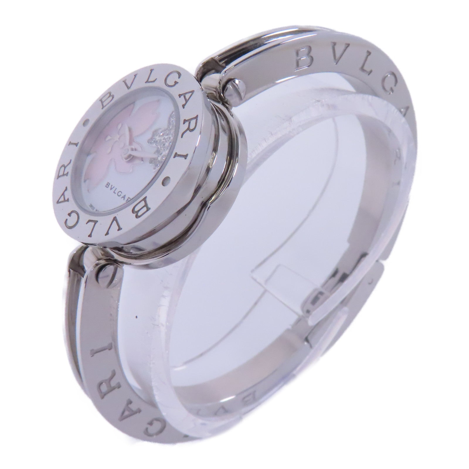 BVLGARI B-zero1 Watch不鏽鋼手錶石英機芯白色