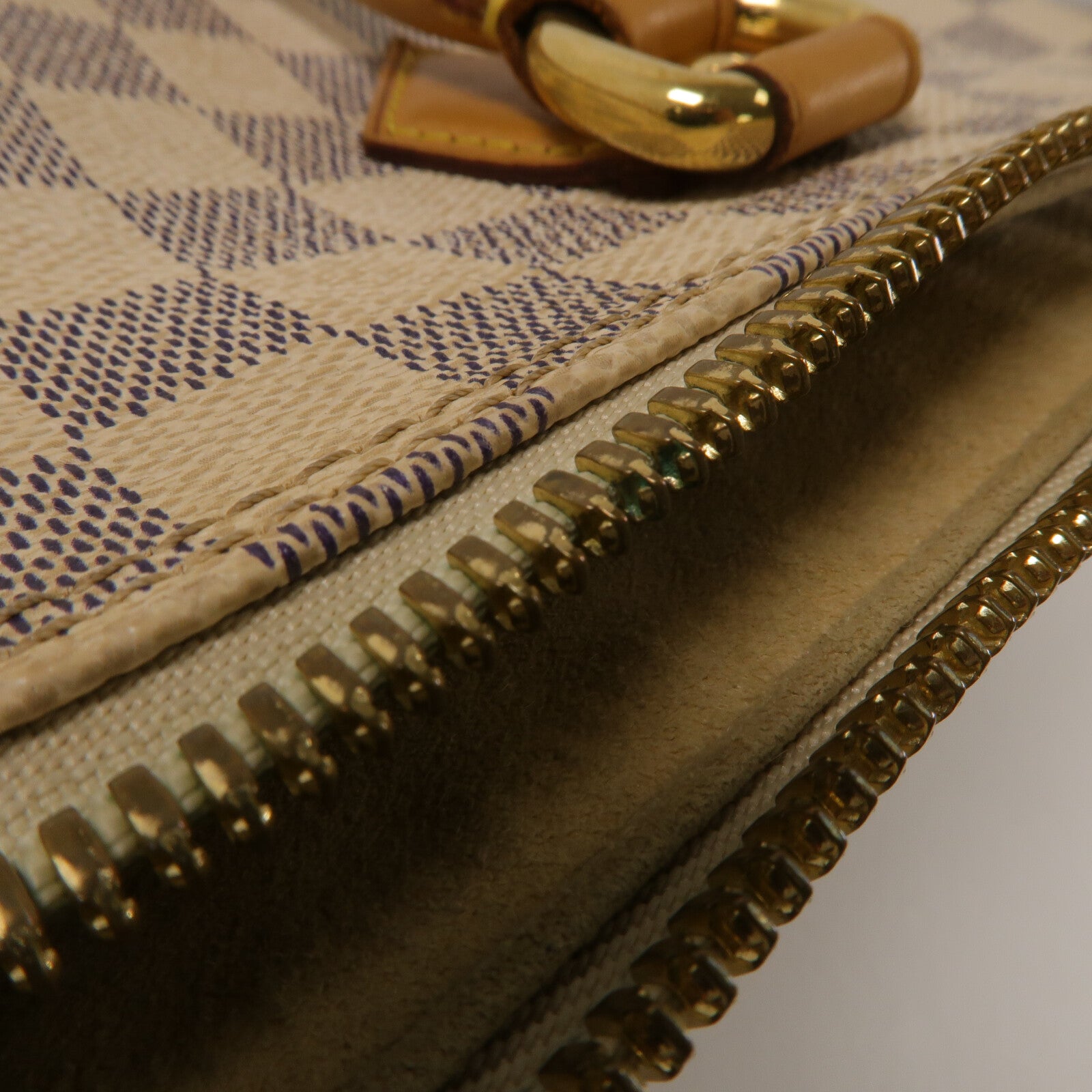 LOUIS VUITTON Damier Azur Saleya MM 肩背袋
