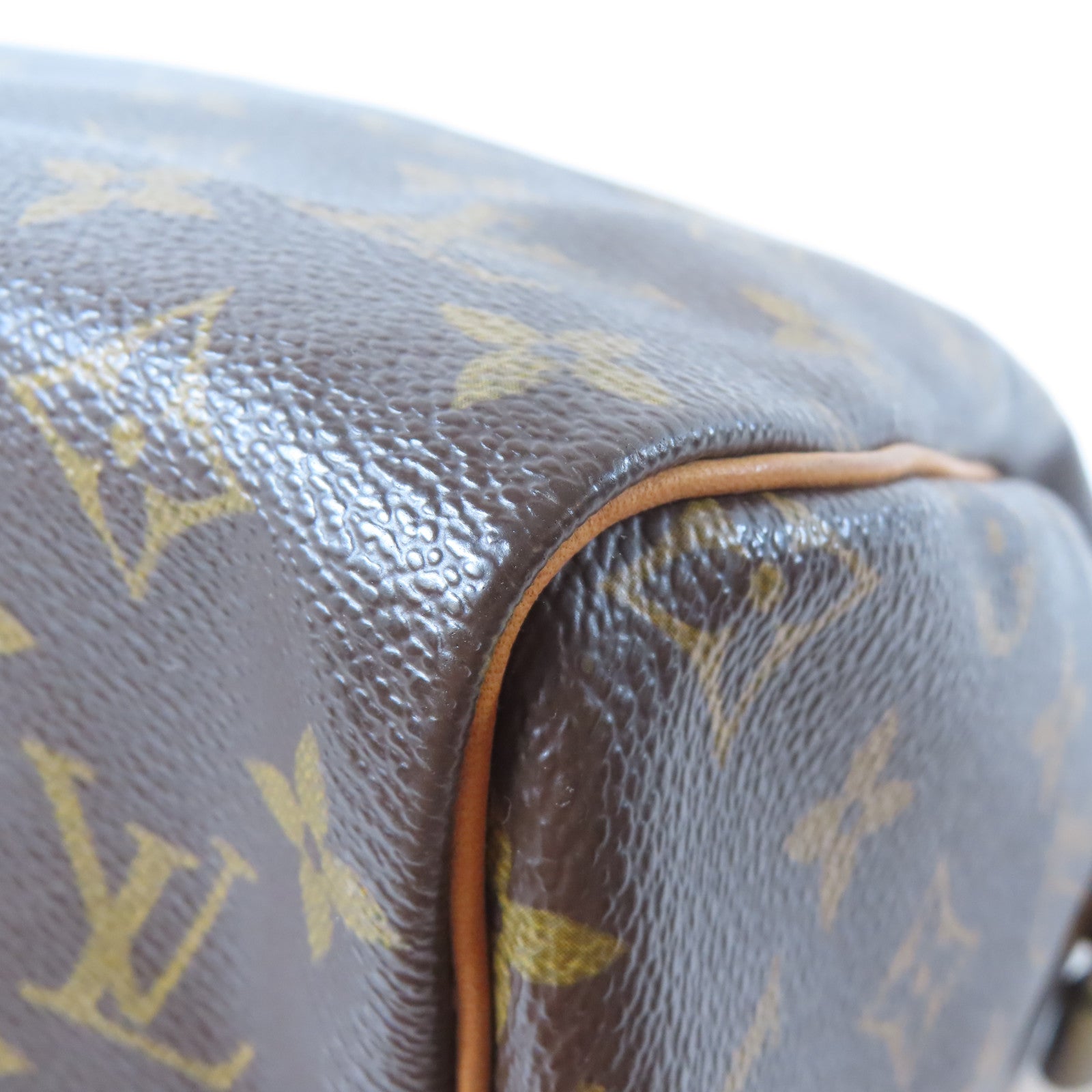 LOUIS VUITTON 【激減優惠】Monogram Speedy 30金扣手挽袋啡色