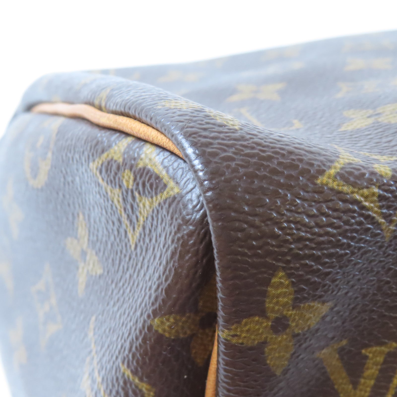 LOUIS VUITTON 【激減優惠】Monogram Speedy 30金扣手挽袋啡色