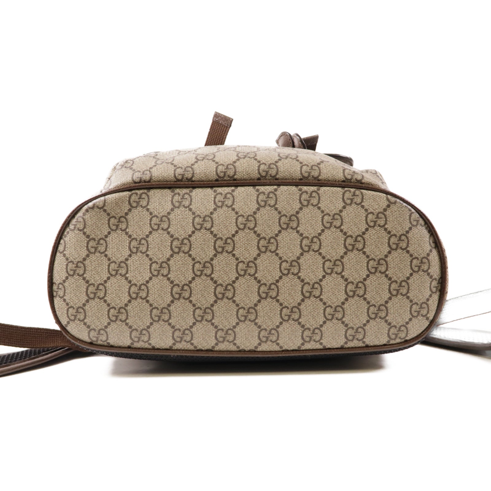 GUCCI 塗層帆布GG Supreme Backpack金扣背包