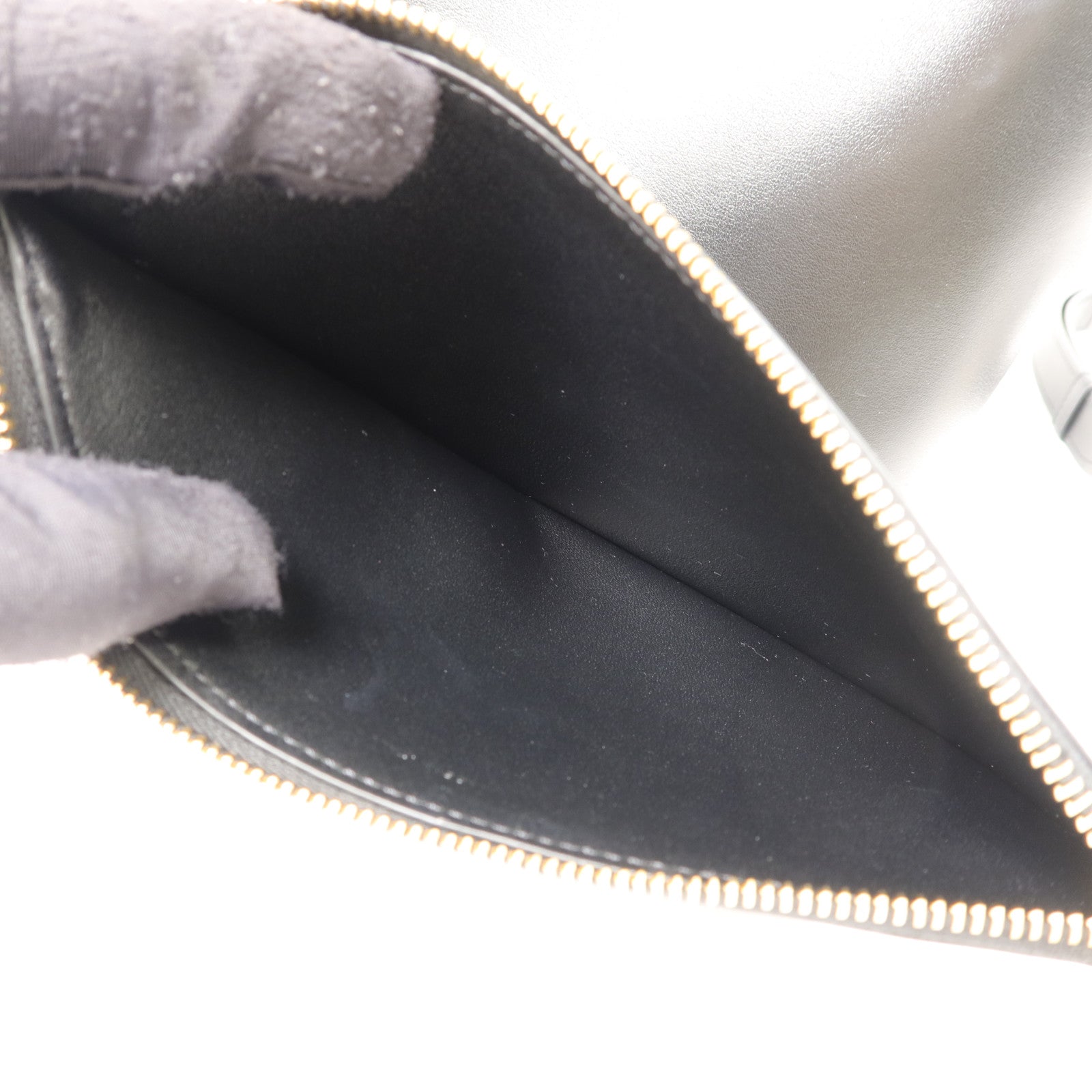 CELINE 牛皮皮革Louise Bucket Medium手挽肩背兩用袋