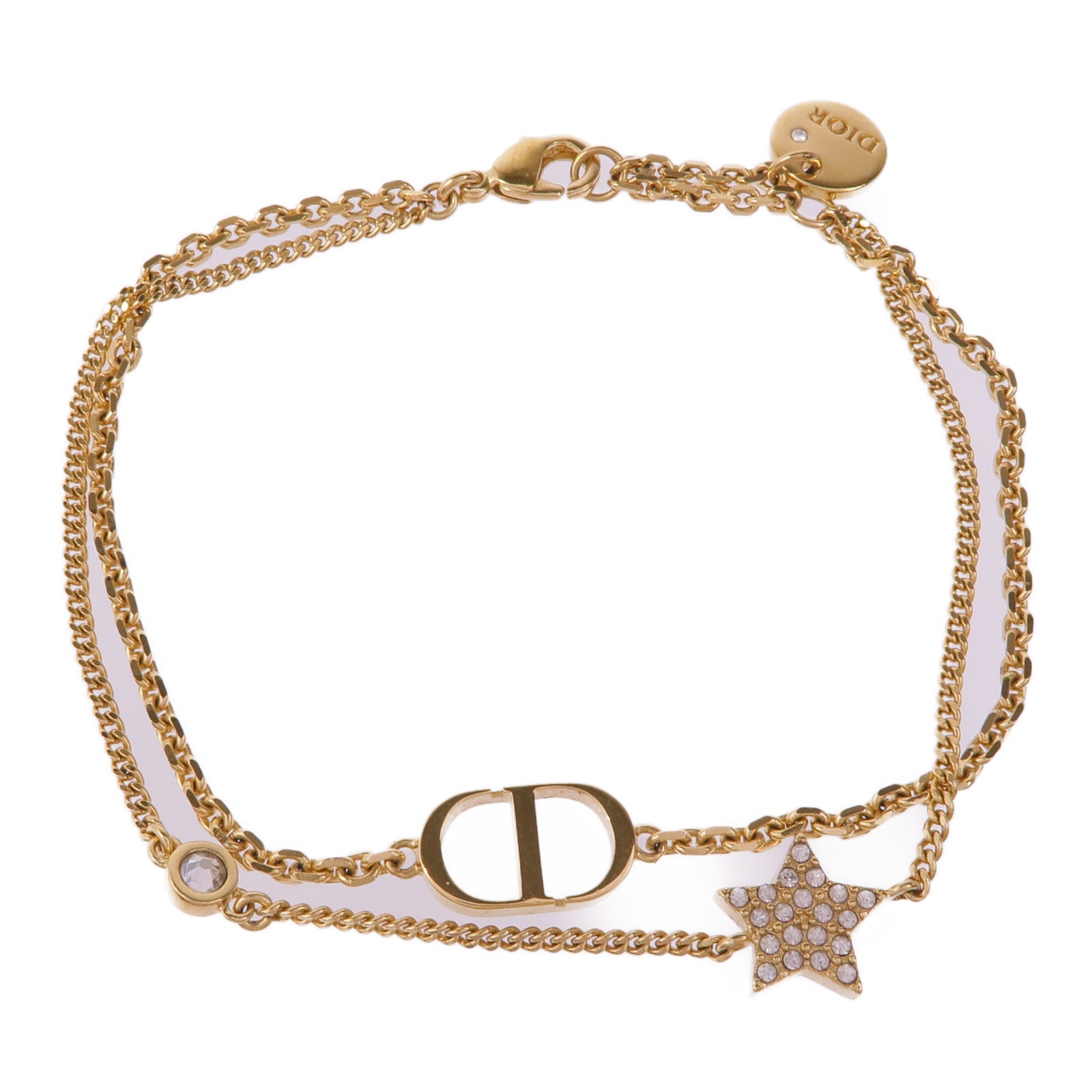 Dior 金屬Petit CD手鏈