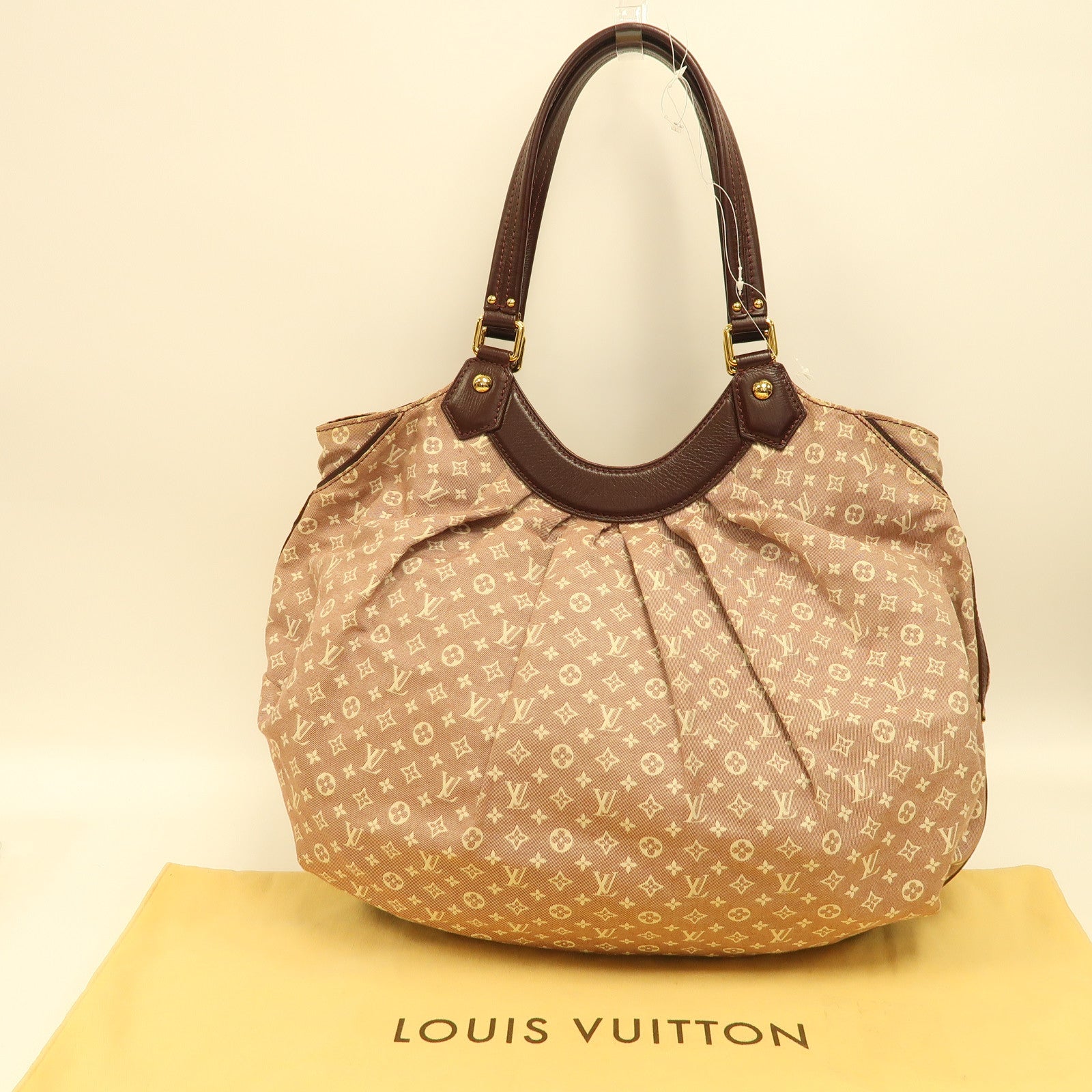 LOUIS VUITTON Monogram Idylle Fantaisie金扣肩背袋粉紅色