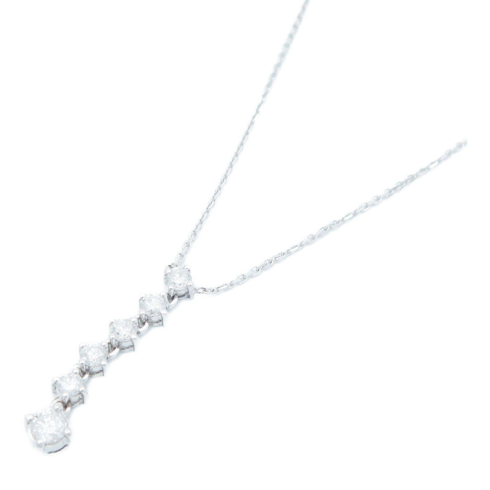 JEWELRY 18K白金Diamond Necklace鑽石項鍊
