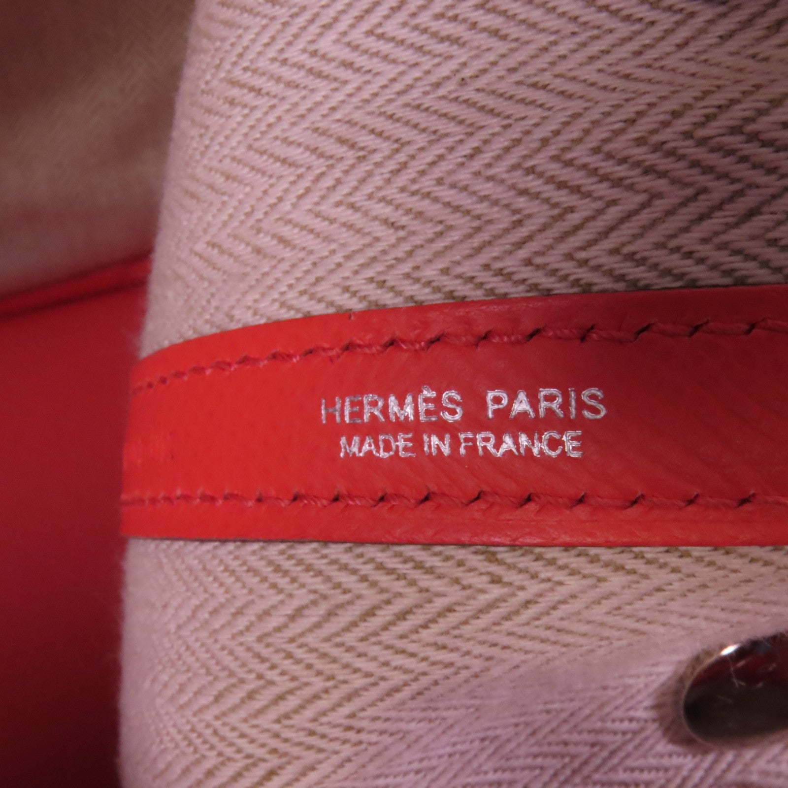 HERMES Epsom皮革Garden Party TPM