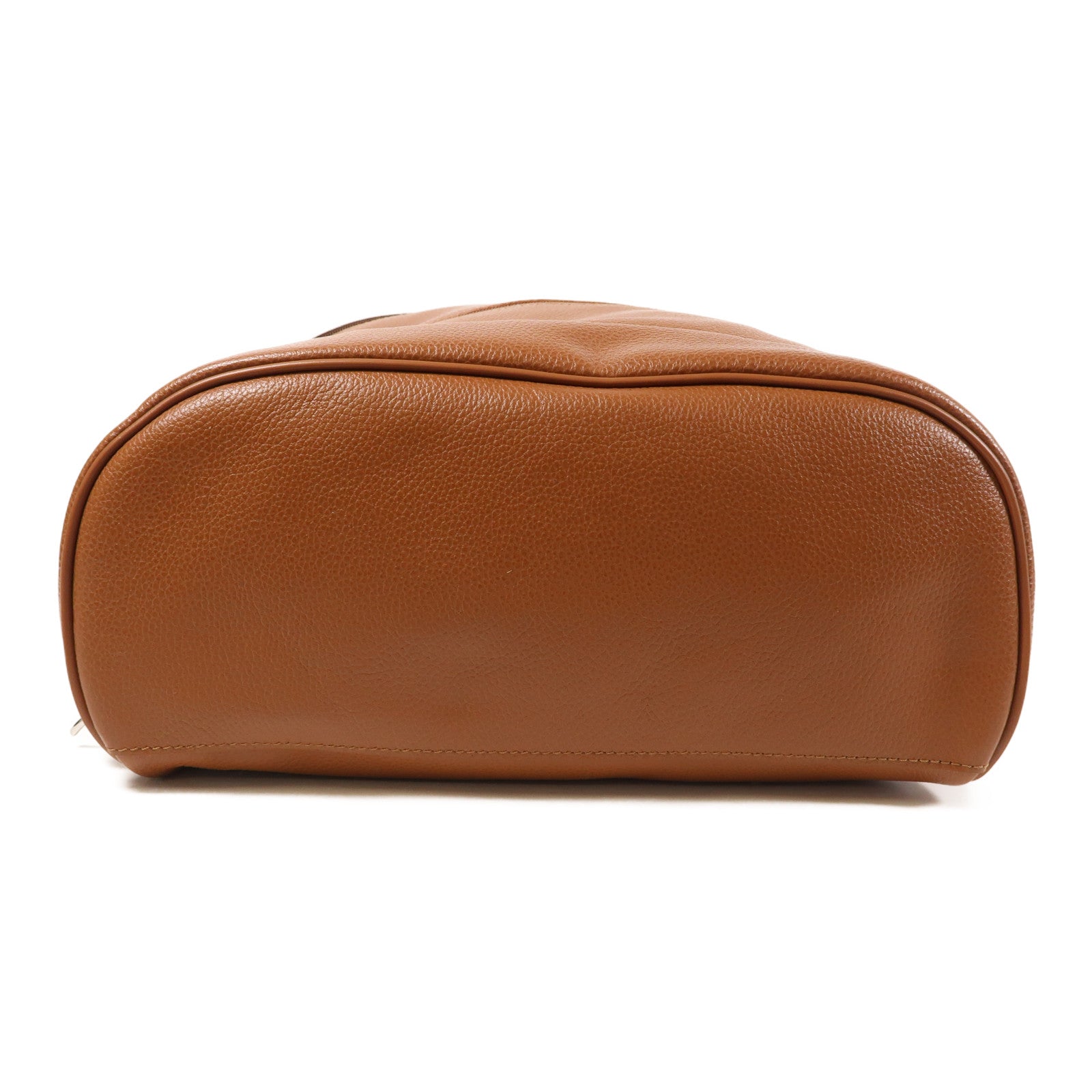 Longchamp 皮革Backpack銀扣背包