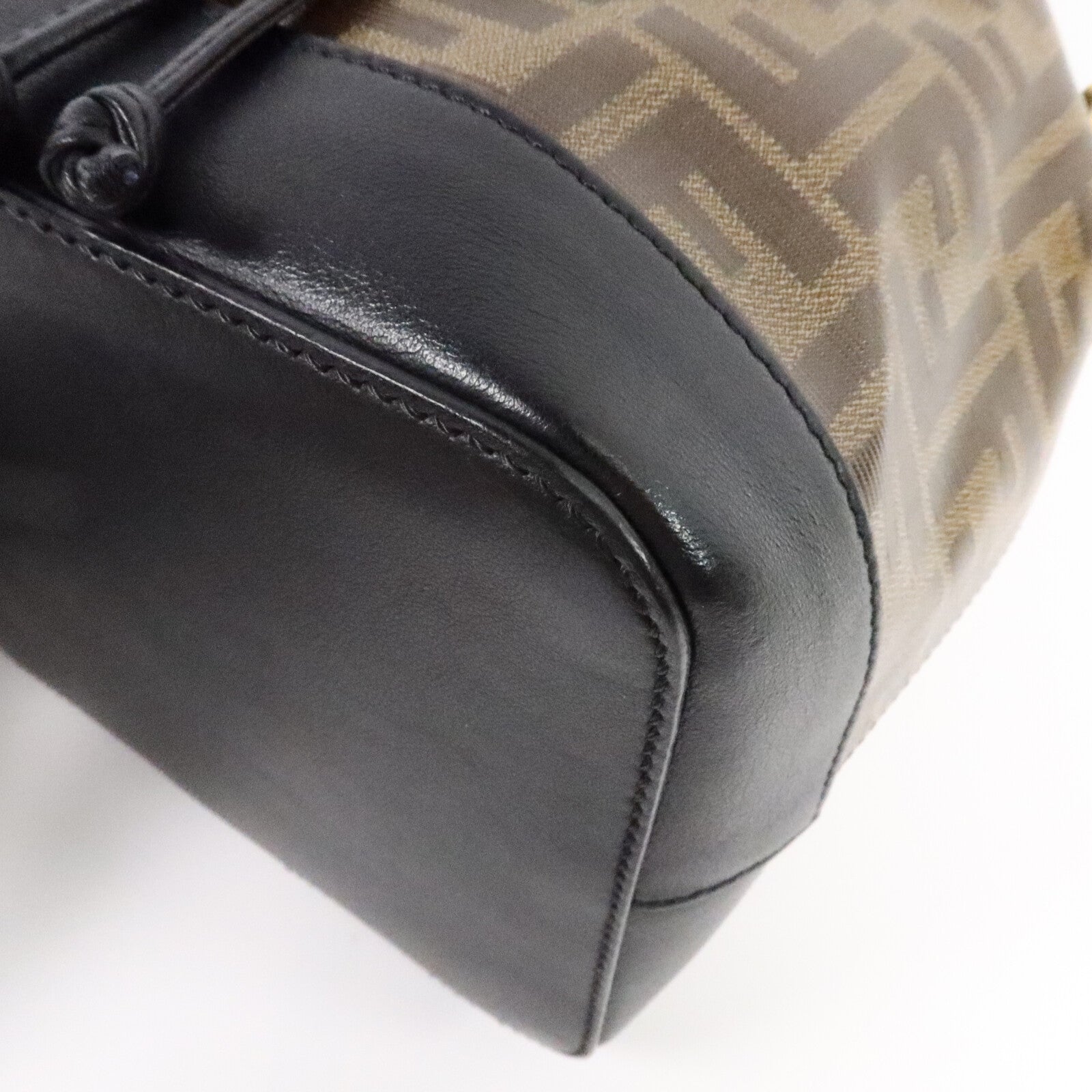 FENDI 塗層帆布Mon Tresor肩背袋