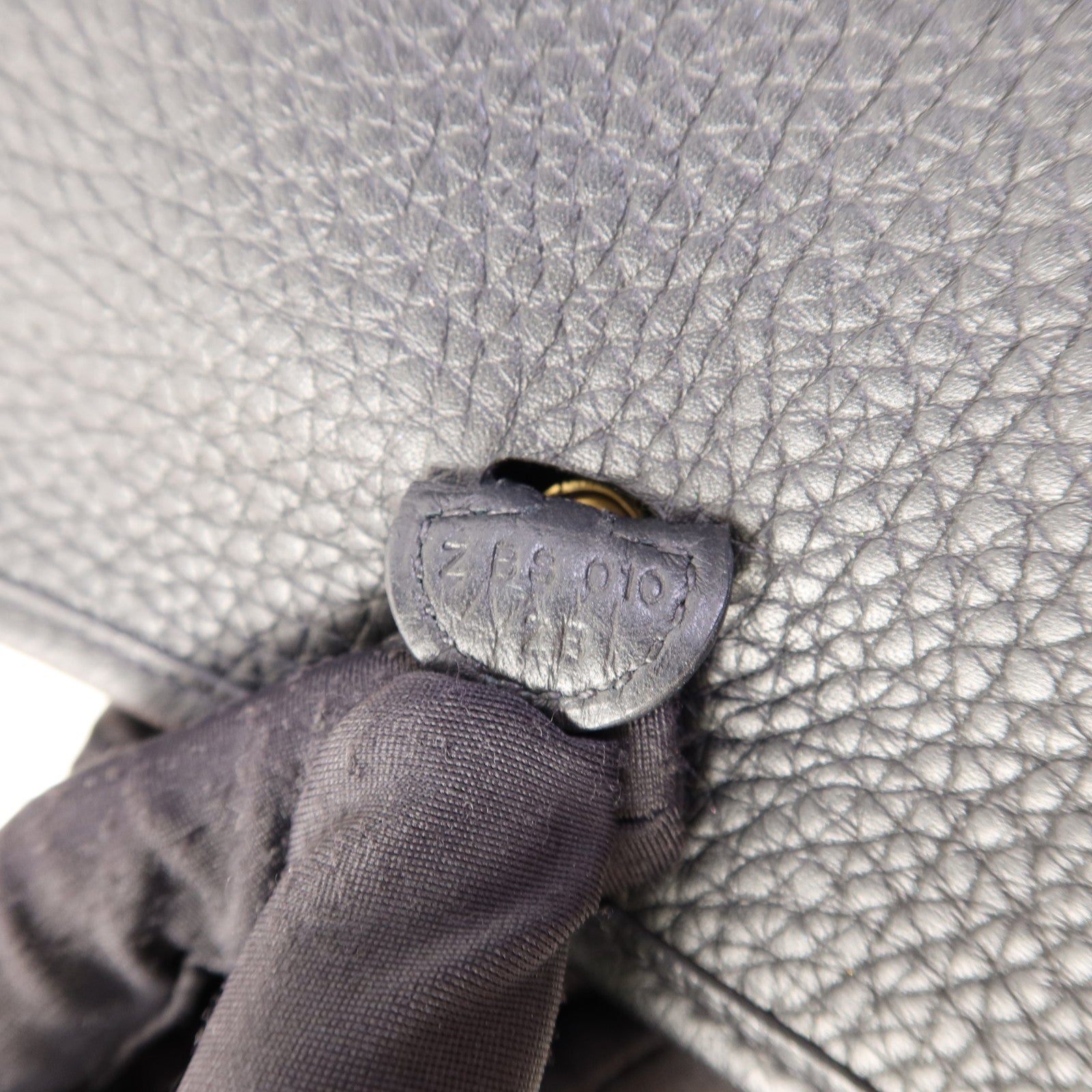 HERMES Clemence皮革Evelyne TPM金扣肩背袋Noir