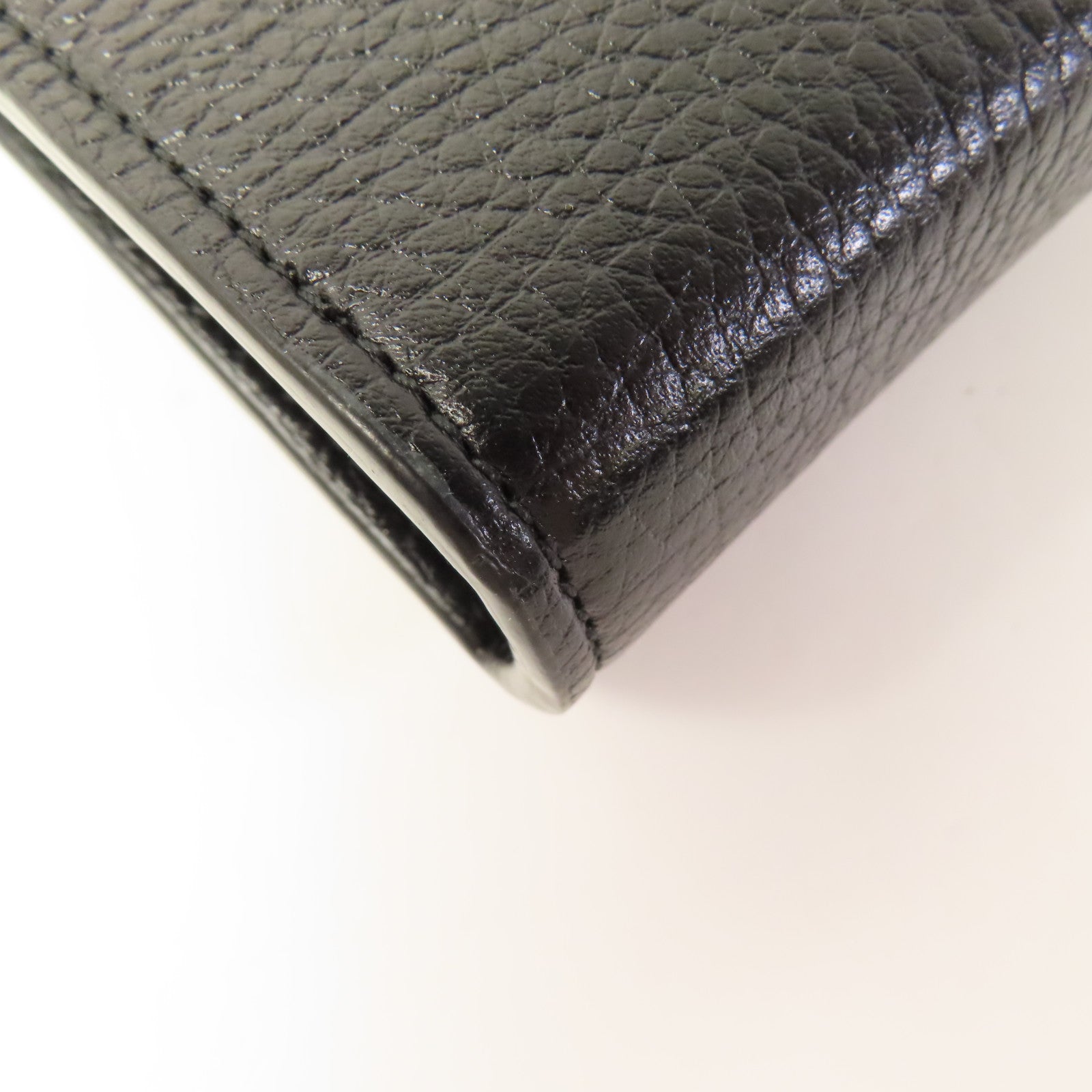 GUCCI 牛皮皮革Chain Shoulder金扣鏈帶肩背袋