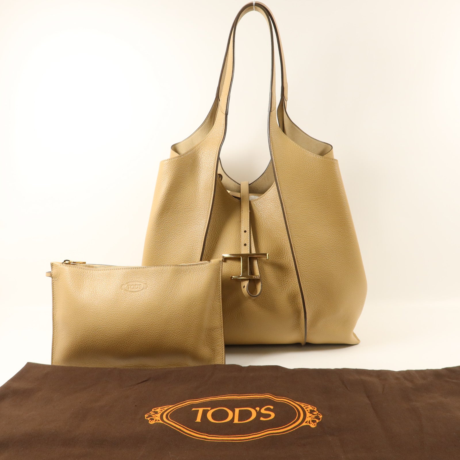 TOD'S 牛皮皮革Shoulder Bag肩背袋
