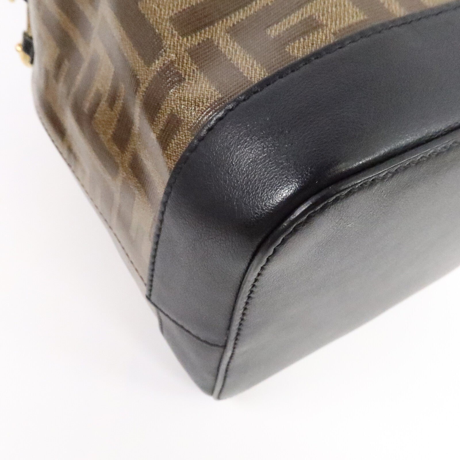 FENDI 塗層帆布Mon Tresor肩背袋