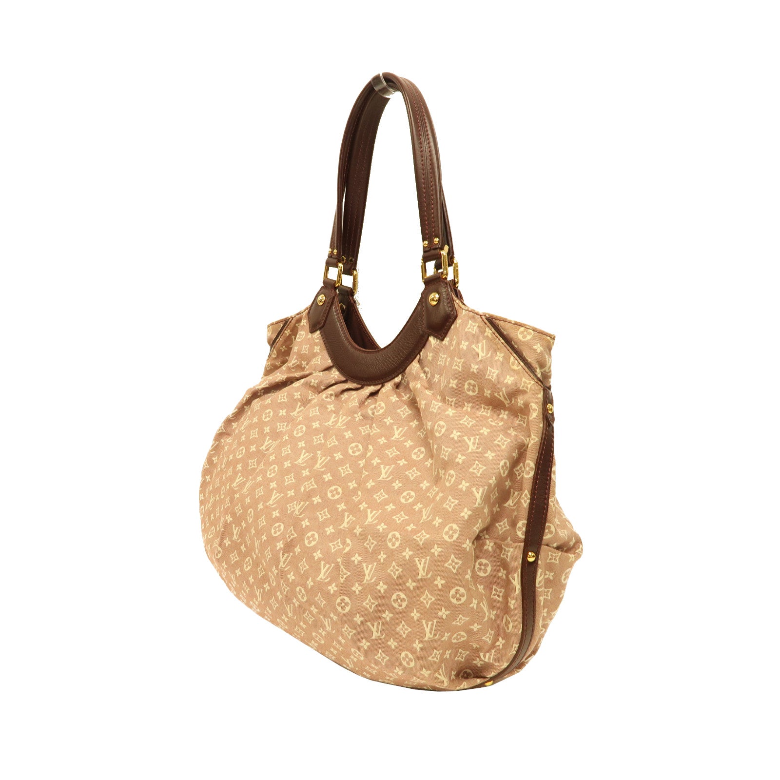 LOUIS VUITTON Monogram Idylle Fantaisie金扣肩背袋粉紅色
