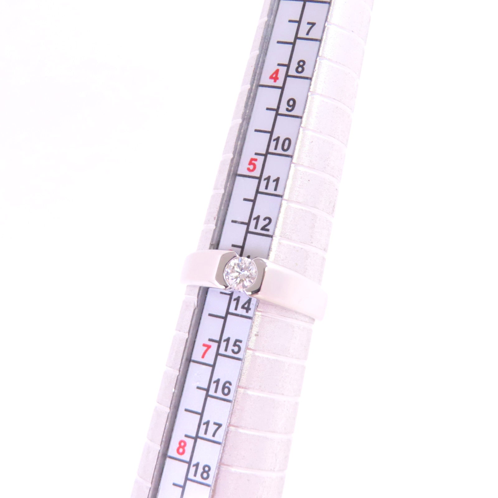 JEWELRY 【激減優惠】18K白金/鑽石Diamond Ring戒指US#6