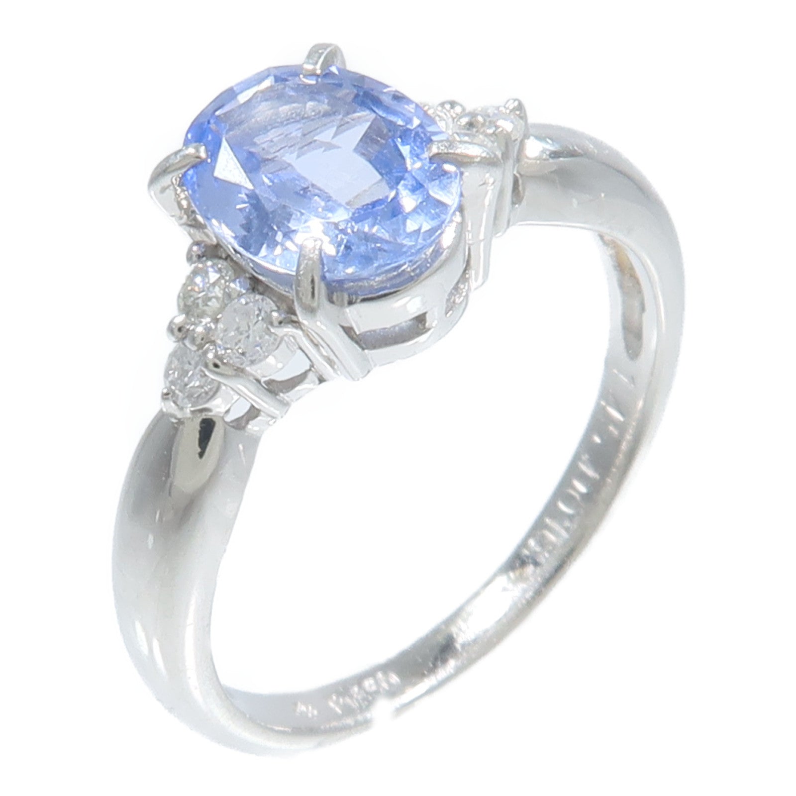JEWELRY PT850鉑金Color Stone Diamond Ring彩色寶石戒指
