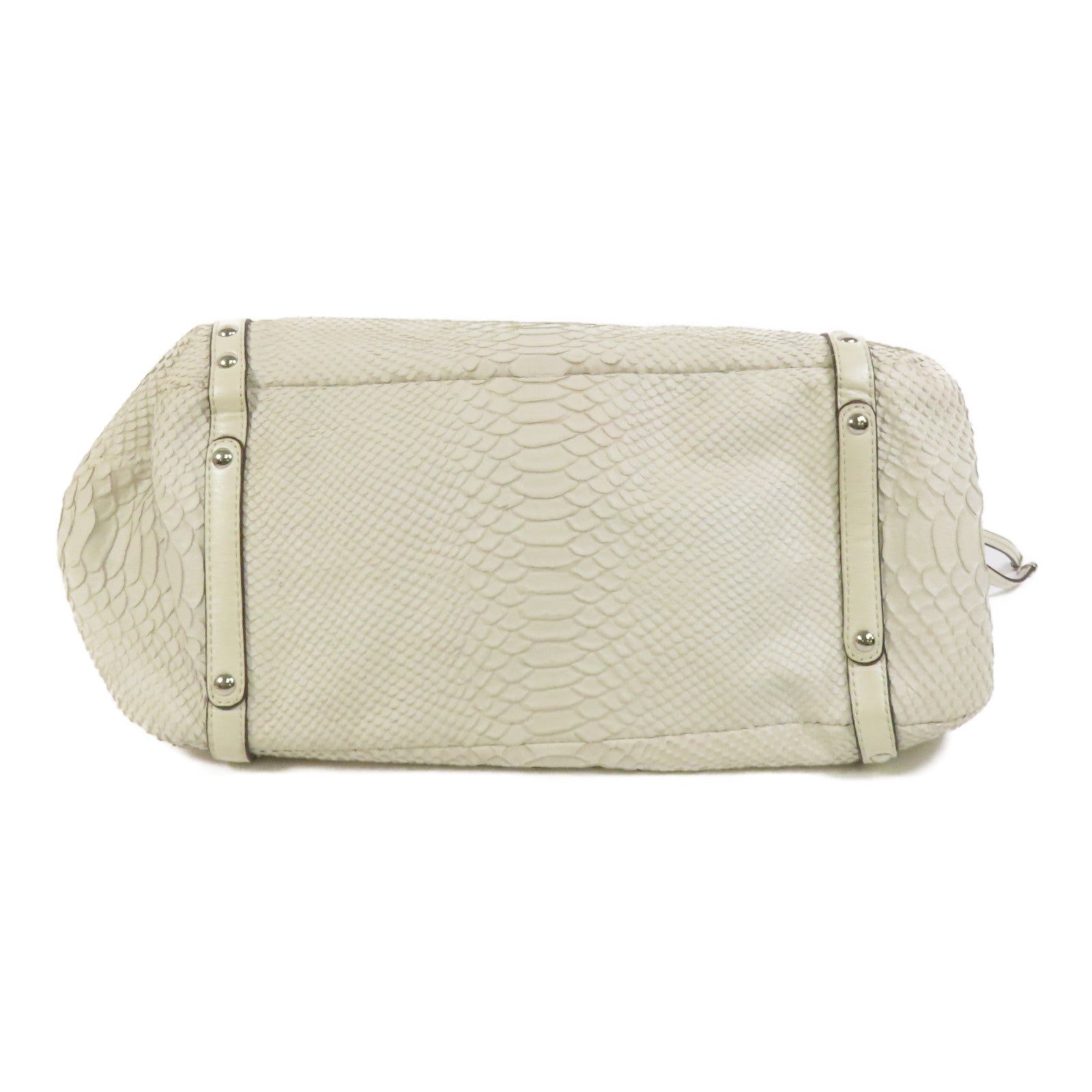 COACH 牛皮皮革2way Shoulder Bag銀扣手挽肩背兩用袋